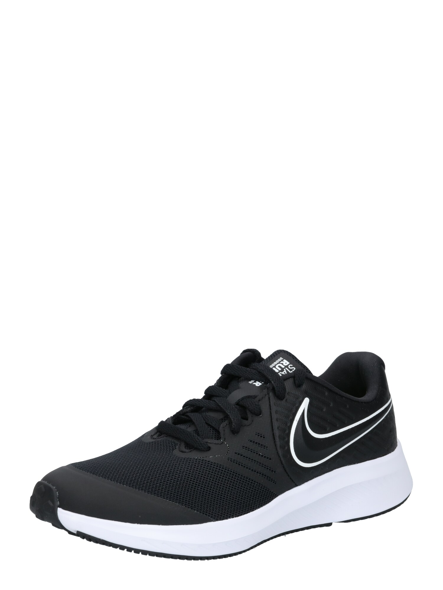 NIKE Sportiniai batai 'Star Runner 2'  juoda / balta