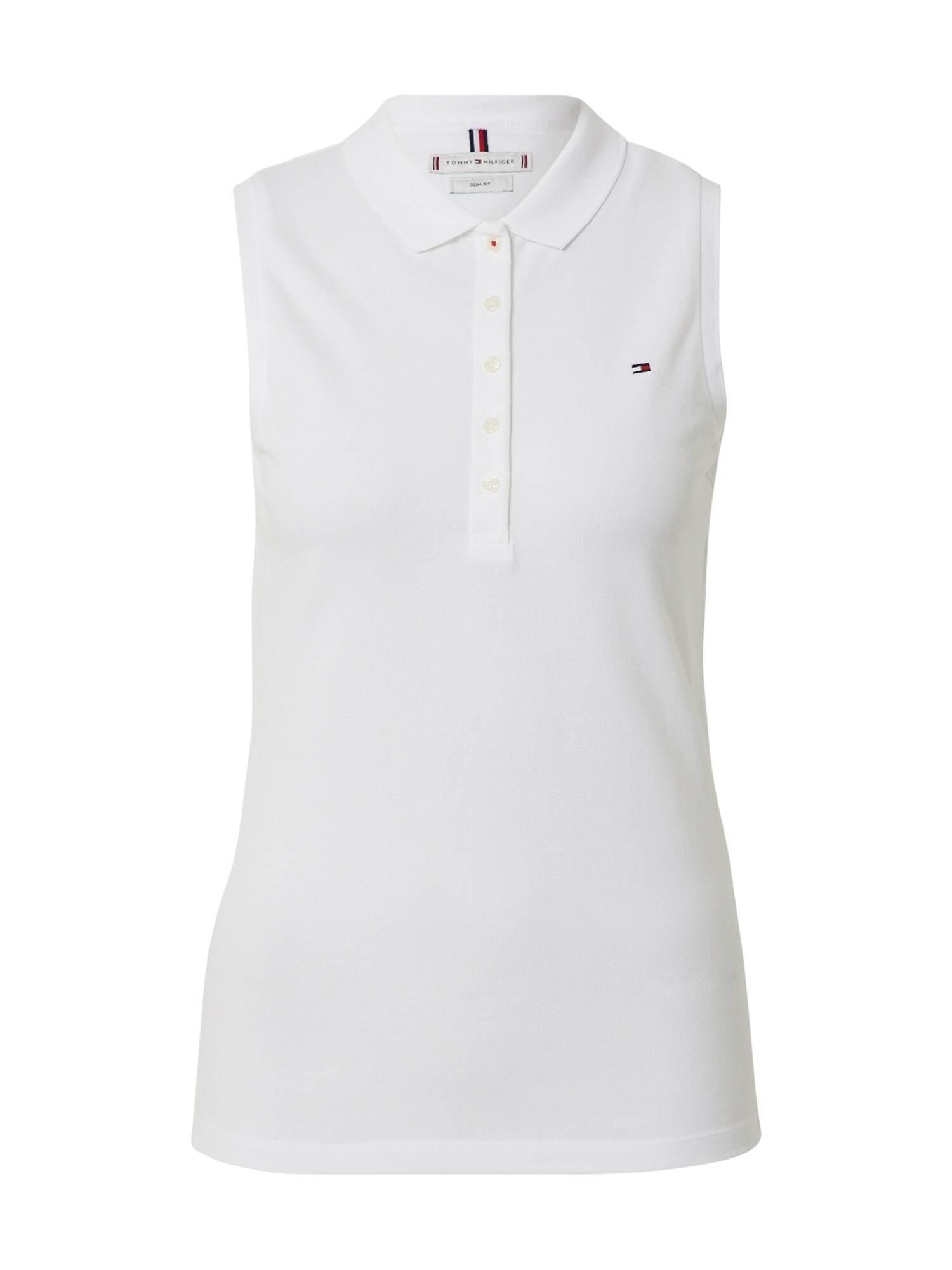 TOMMY HILFIGER Palaidinė be rankovių  balta