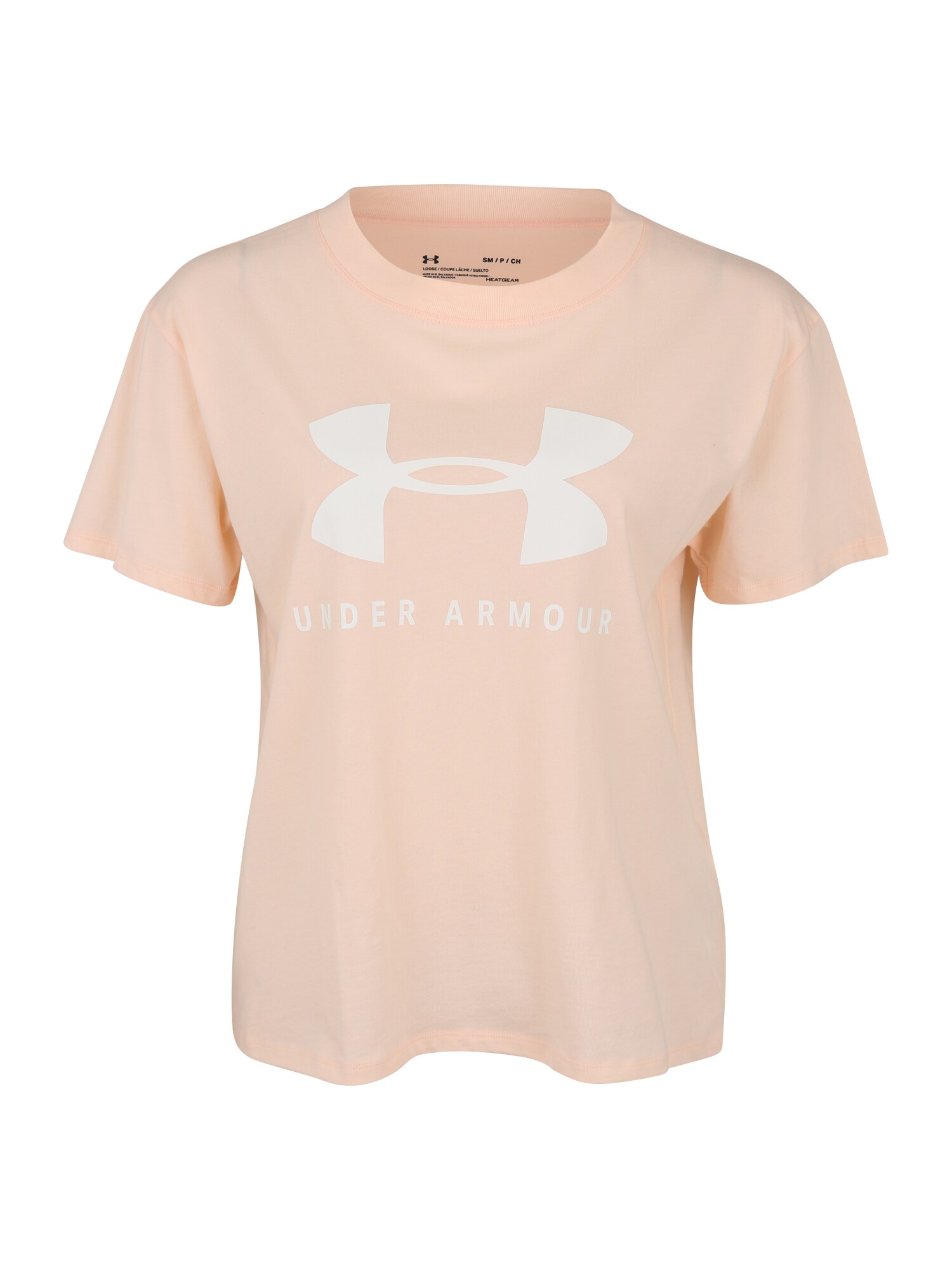 Under Armour Dames Functioneel Shirt Graphic Sportstyle Fashion Abrikoos under armour kopen in de aanbieding