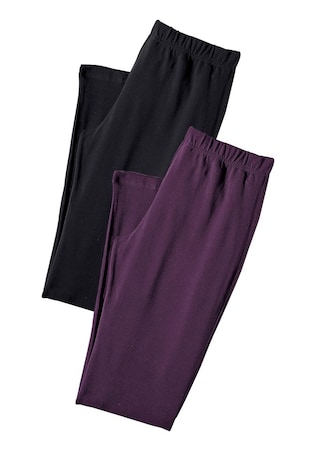 VIVANCE, Leggings, piros & fekete