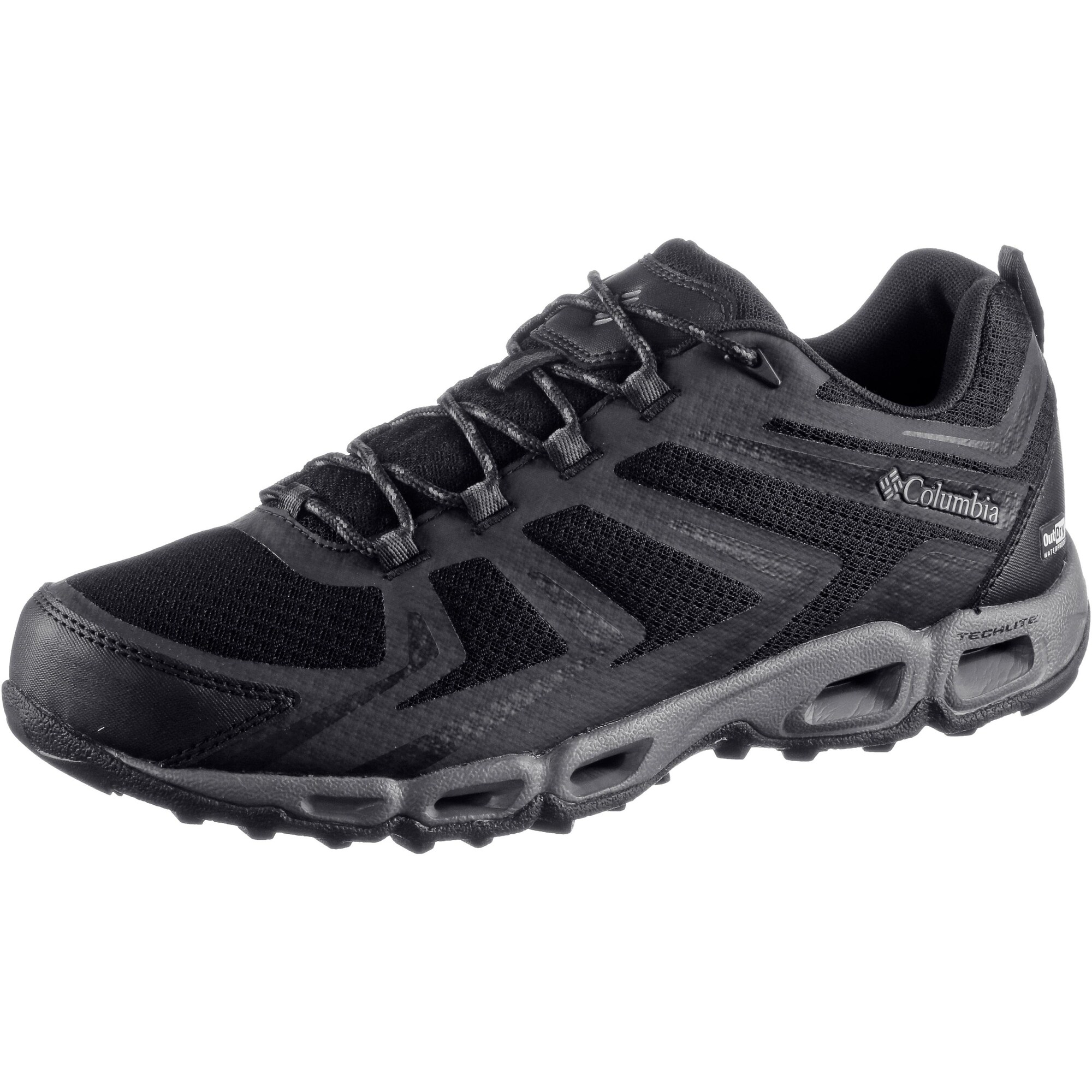 Columbia Heren Lage Schoen Ventralia 3 Low Outdry Lichtgrijs Zwart columbia kopen in de aanbieding