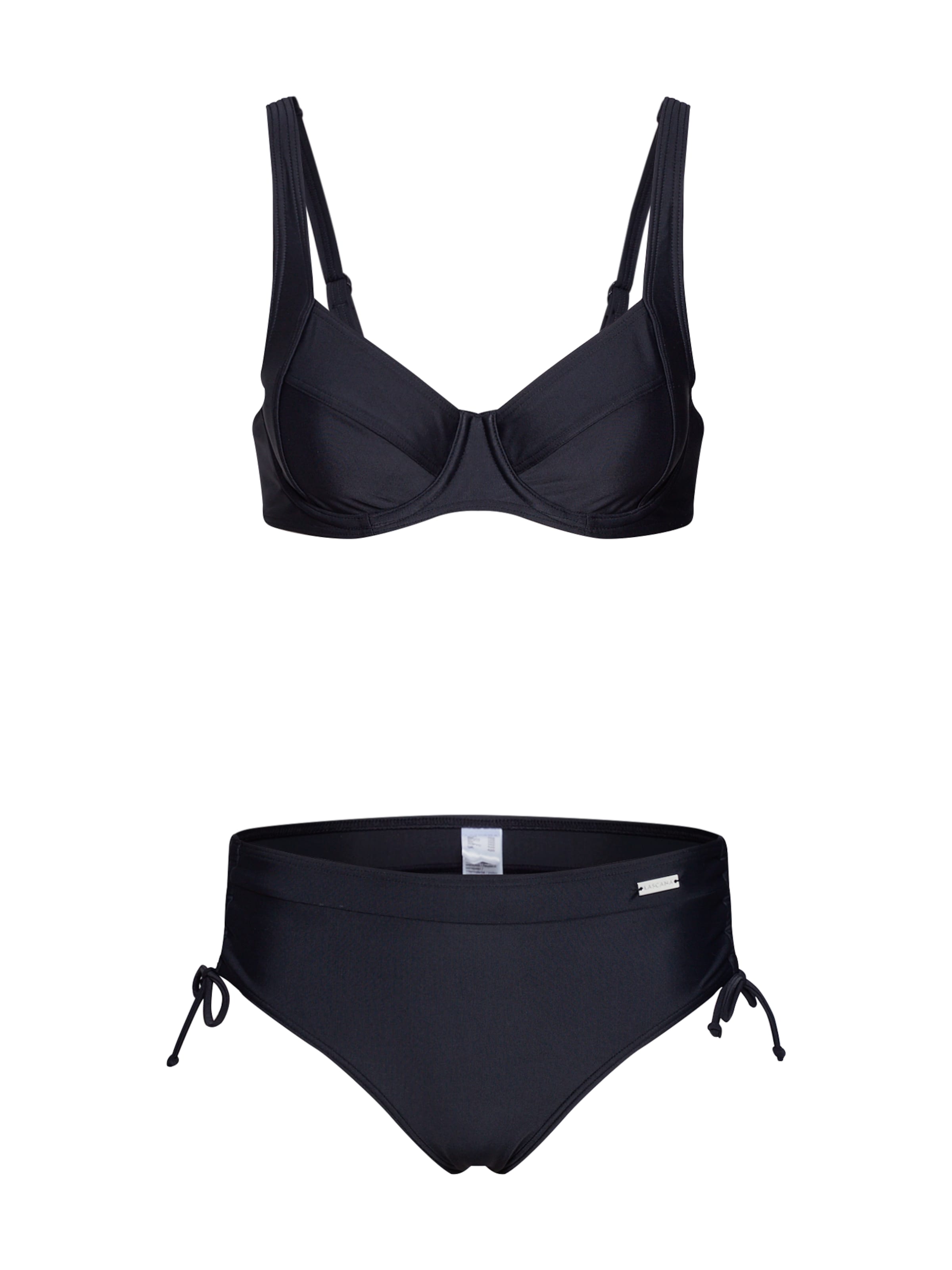 LASCANA Bikini 'Wire-Bikini Set' crna