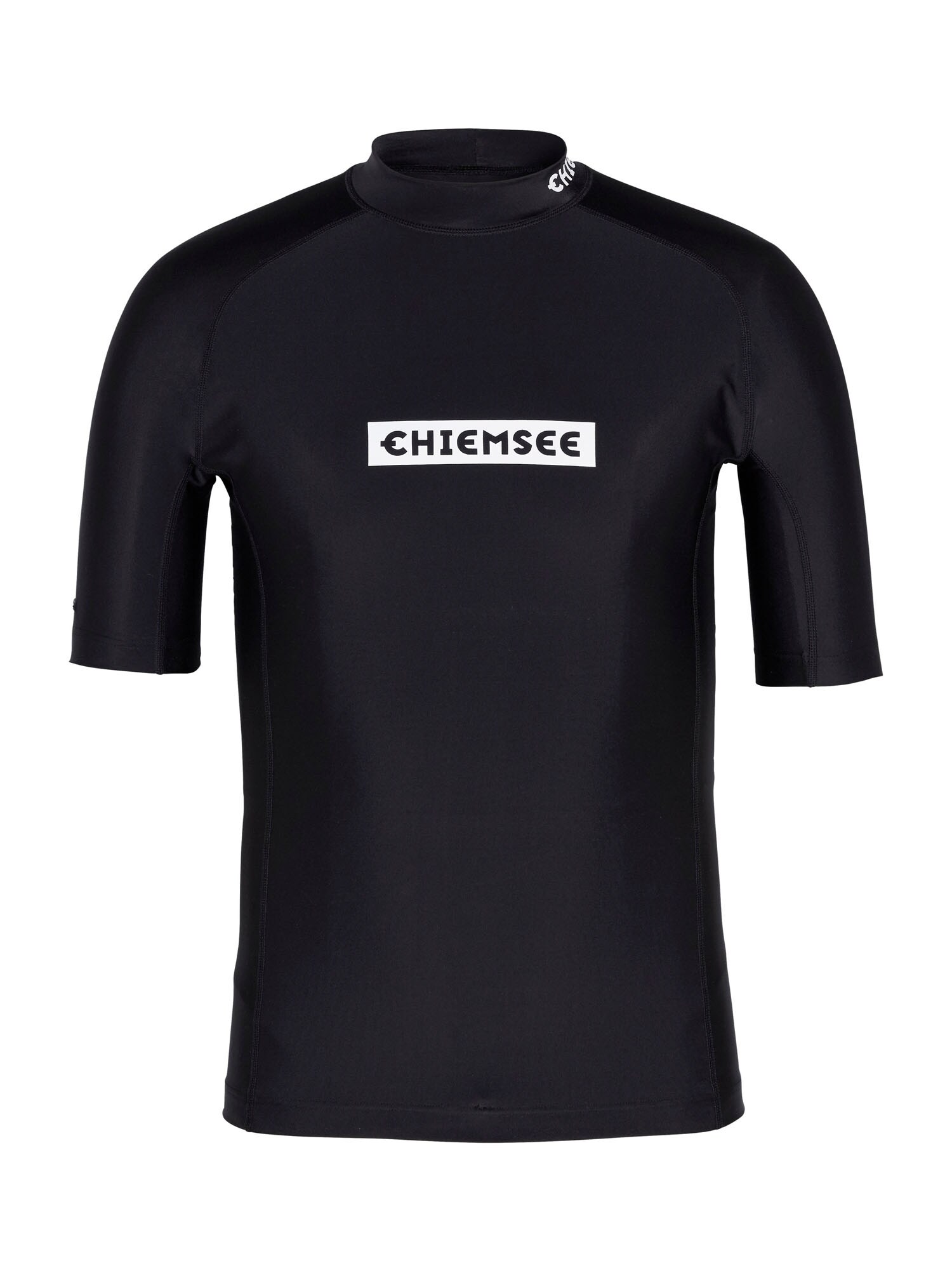 CHIEMSEE Sportiniai marškinėliai  balta / juoda