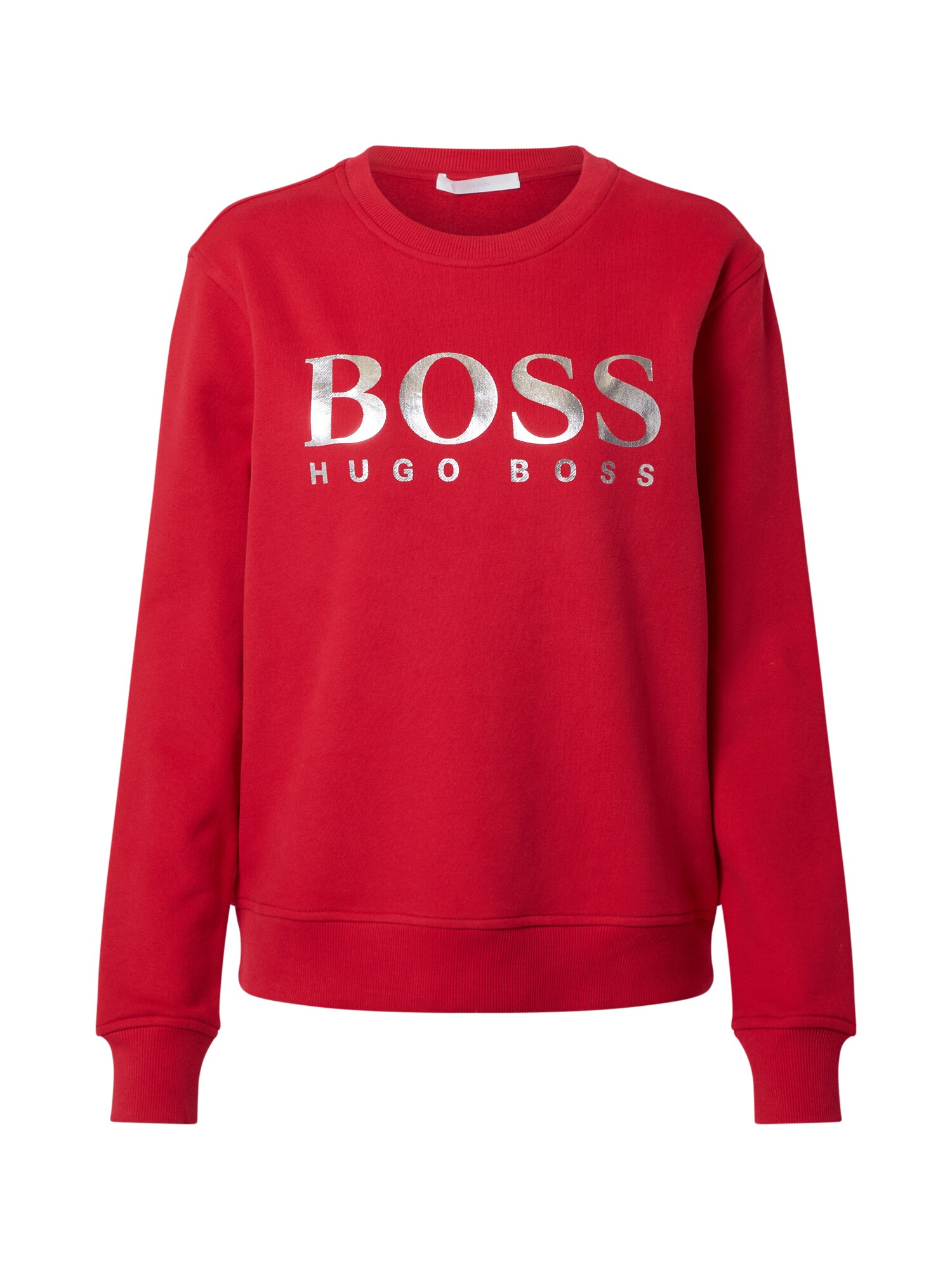 BOSS Megztinis be užsegimo 'Ela'  raudona