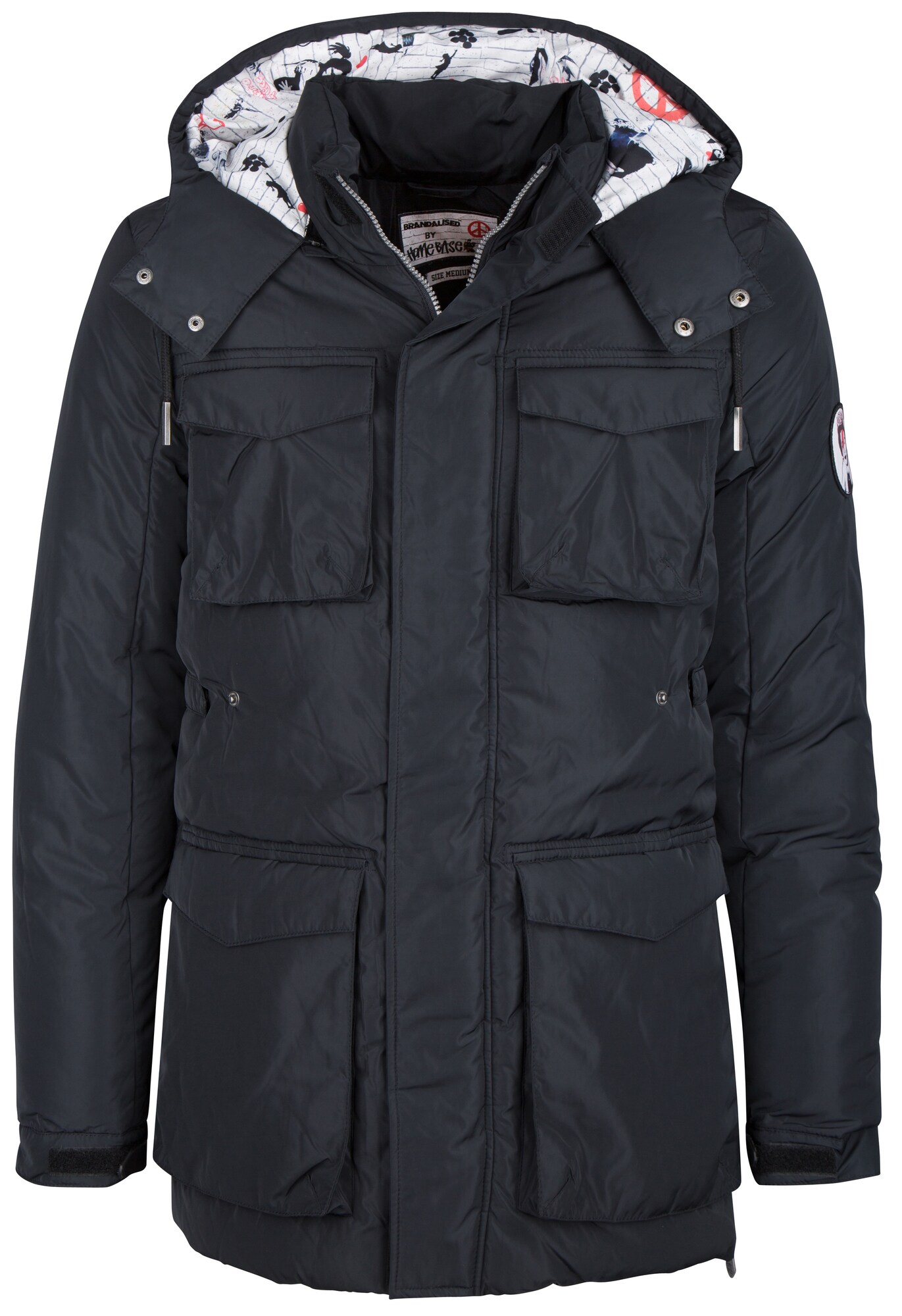 Homebase Dames Winterparka Zwart homebase kopen in de aanbieding