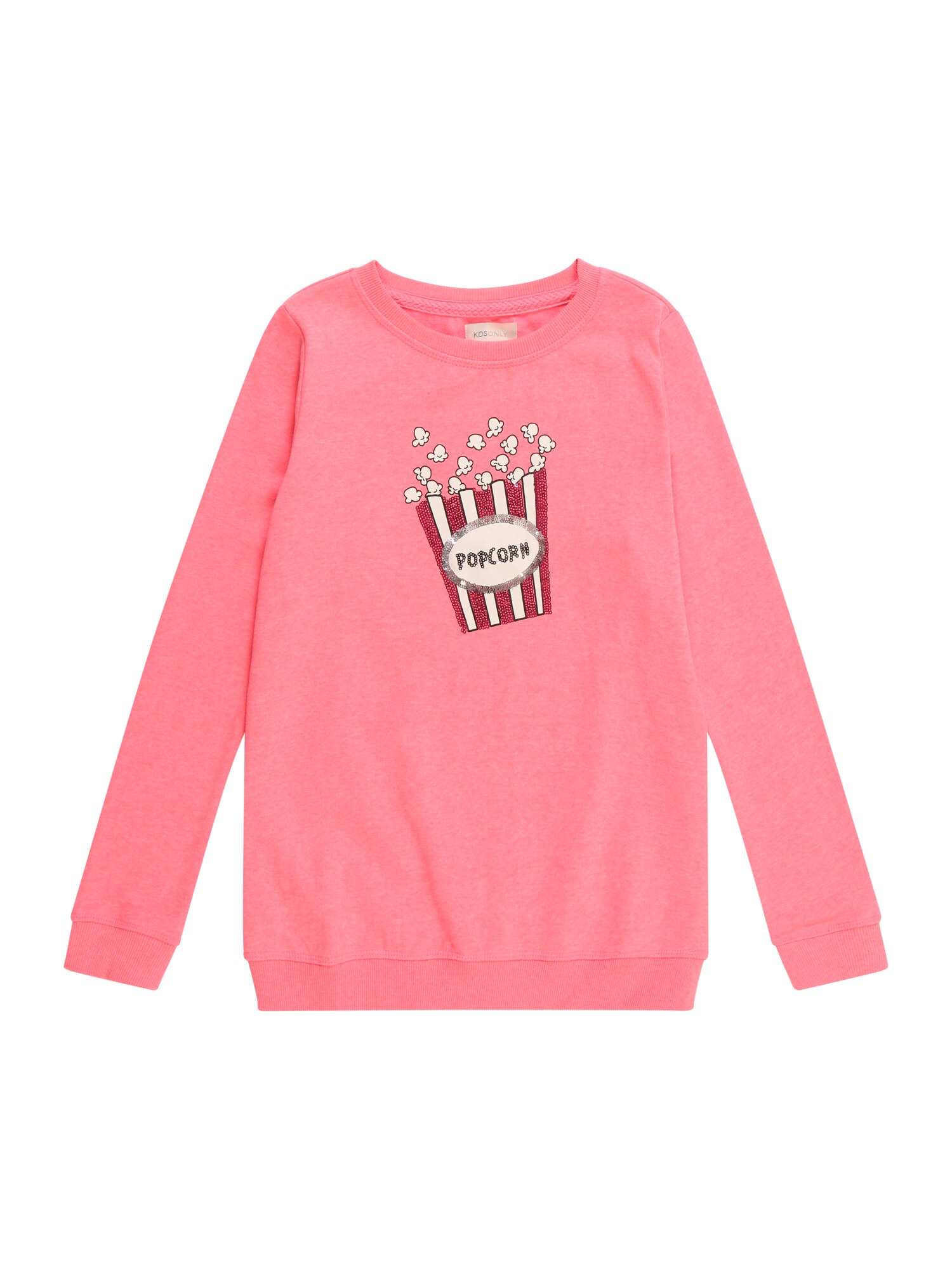 Kids Only Meisjes Sweatshirt Sound Pink Neonroze kids only kopen in de aanbieding