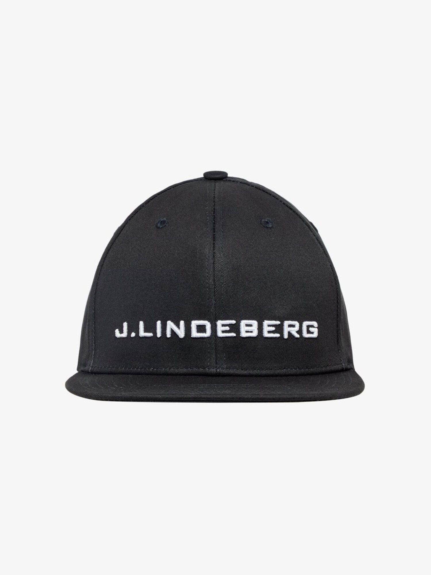 Jlindeberg Heren Sportpet Zwart Wit jlindeberg kopen in de aanbieding