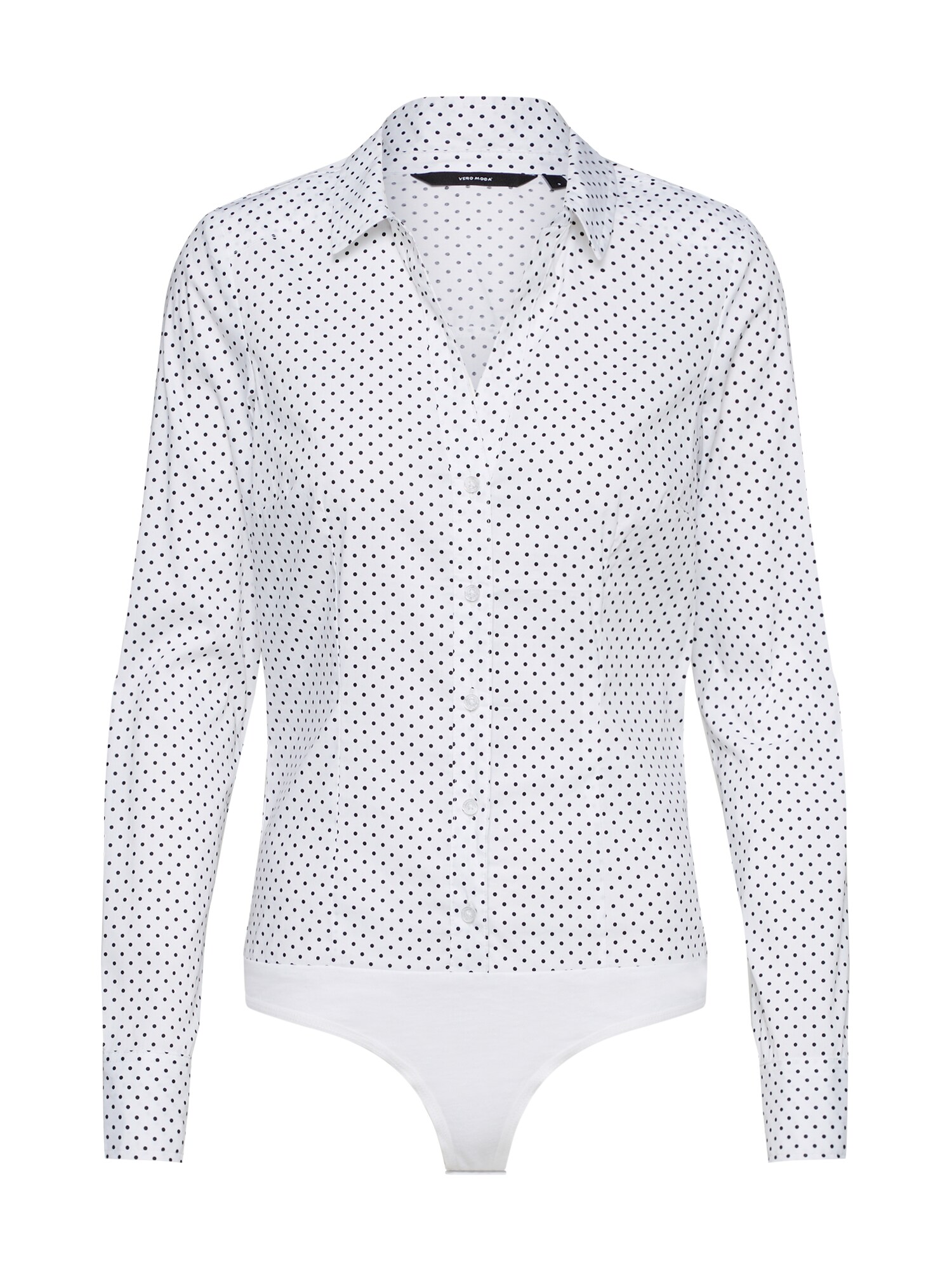 Vero Moda Dames Blouse Vmlady Zwart Wit vero moda kopen in de aanbieding