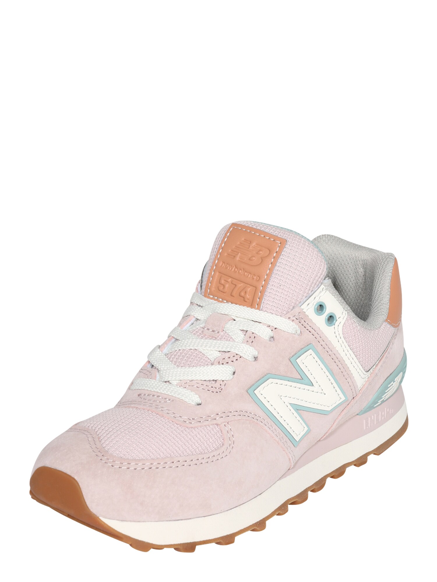 new balance Sportbačiai be auliuko  rožių spalva / balta / šviesiai mėlyna