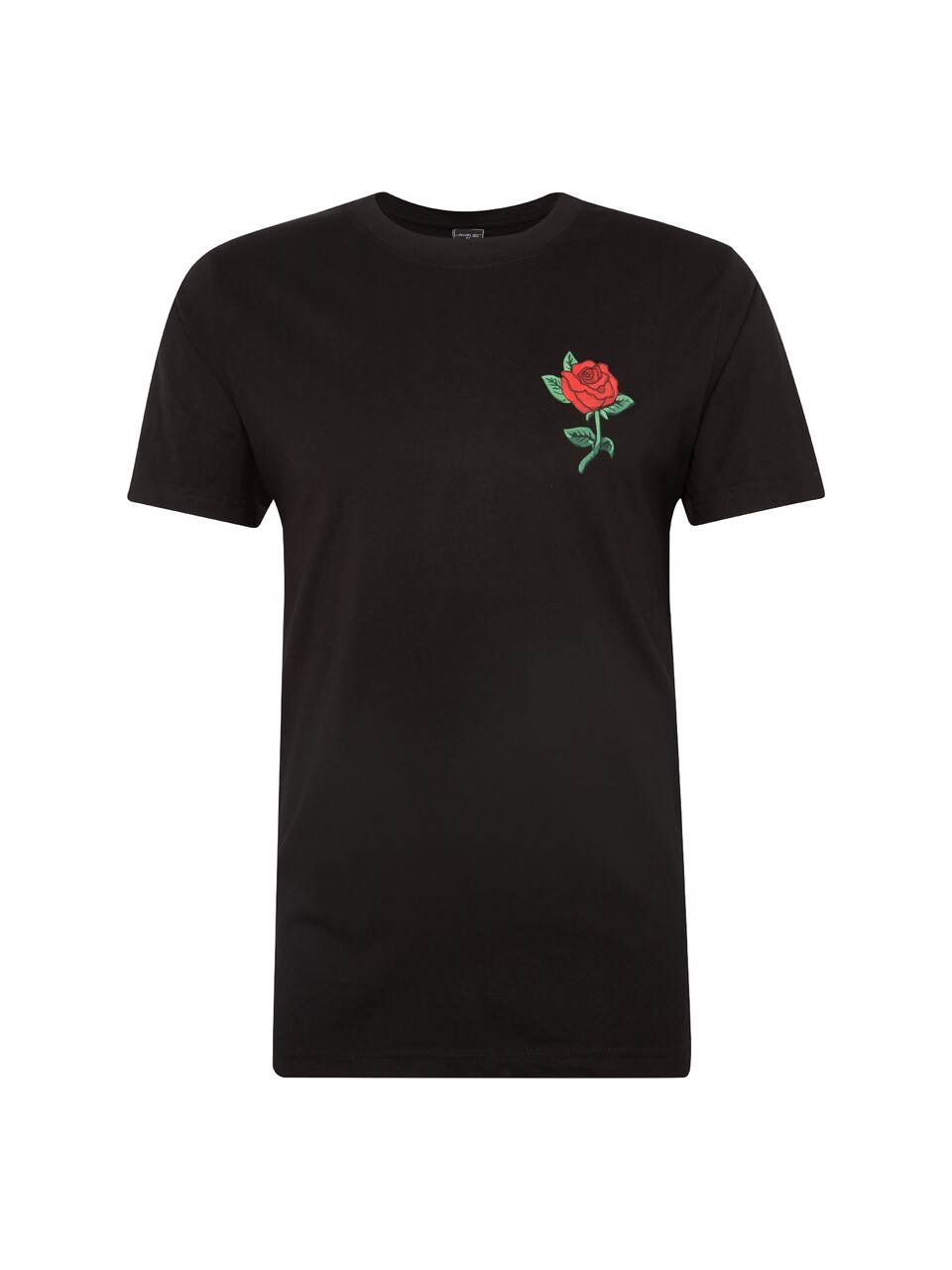 T-shirt 'Rose' grön / eldröd