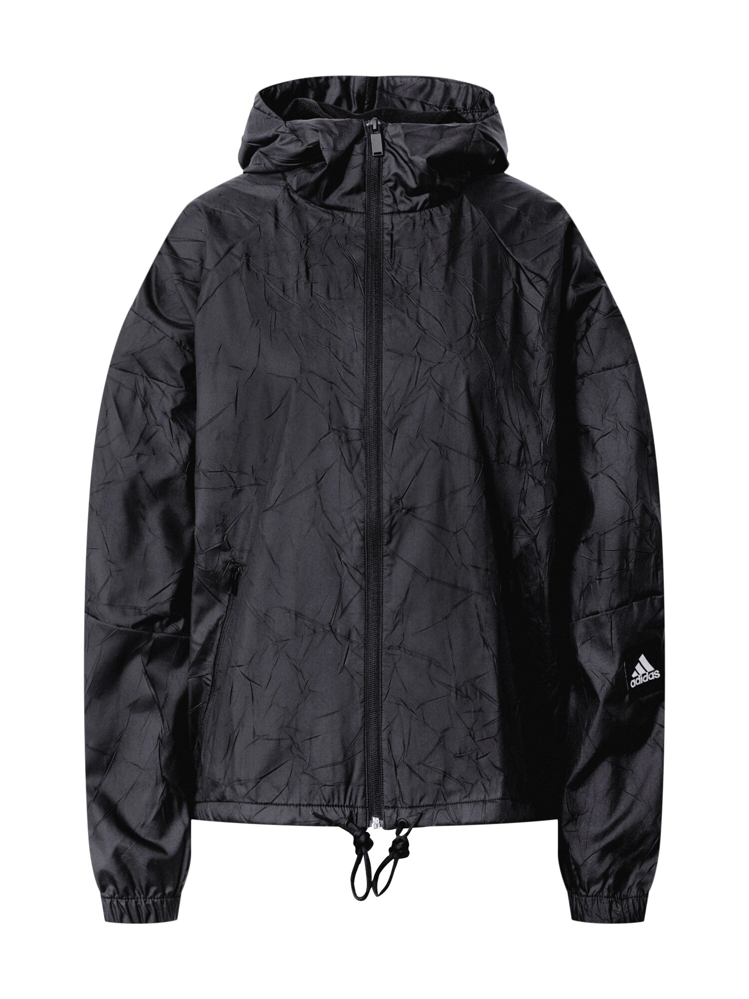 ADIDAS PERFORMANCE Laisvalaikio striukė 'W.N.D.'  juoda