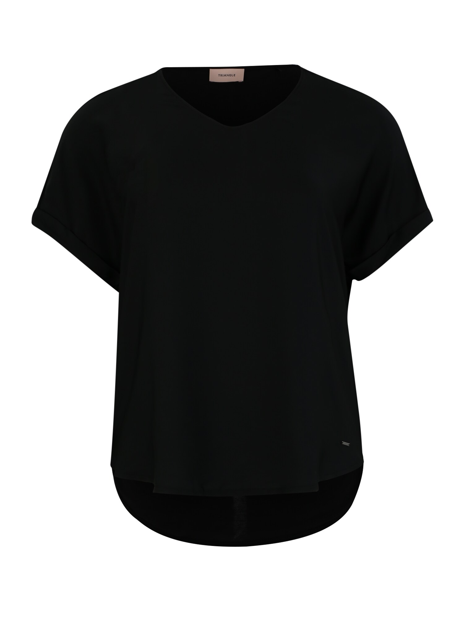 Triangle Dames Shirt Zwart triangle kopen in de aanbieding