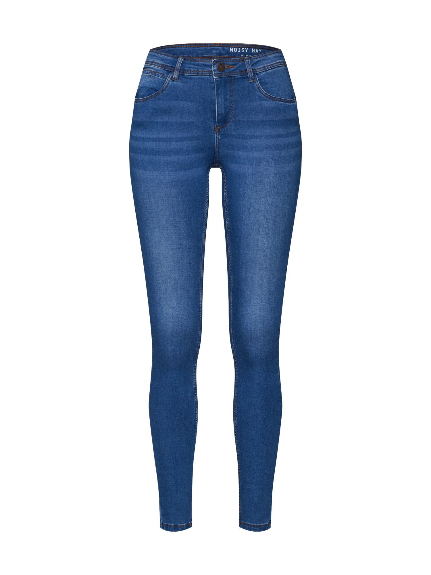 Noisy May Dames Jeans Jen Shaper Blauw Denim noisy may kopen in de aanbieding
