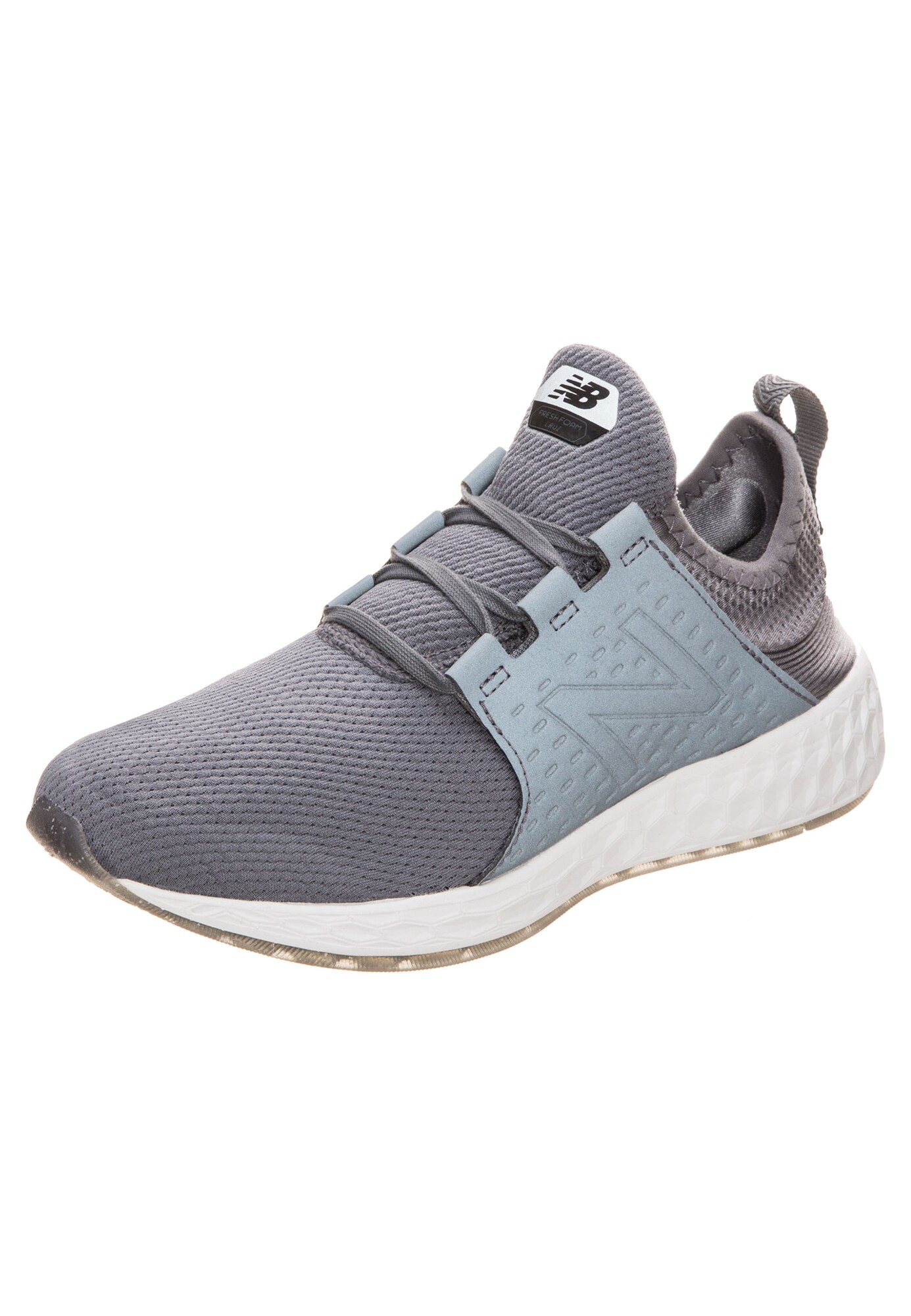 New Balance Dames Loopschoen Fresh Foam Cruz Lichtblauw Grijs new balance kopen in de aanbieding