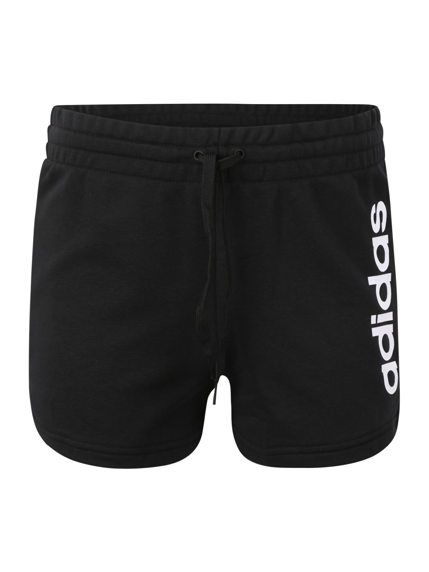 ADIDAS PERFORMANCE Sportinės kelnės 'Essentials Linear'  juoda / balta