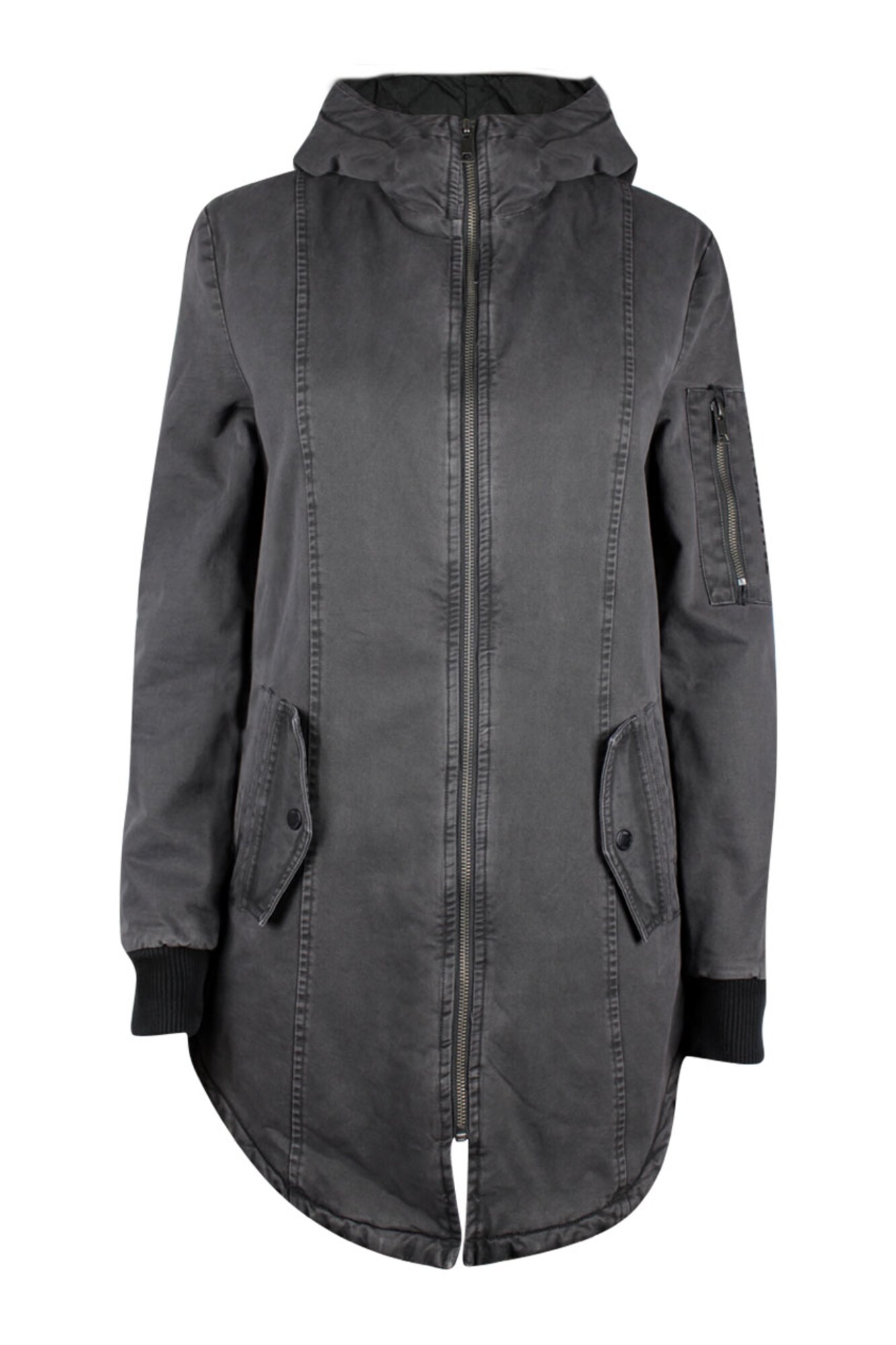 Trueprodigy Dames Tussenparka Jules Donkergrijs trueprodigy kopen in de aanbieding
