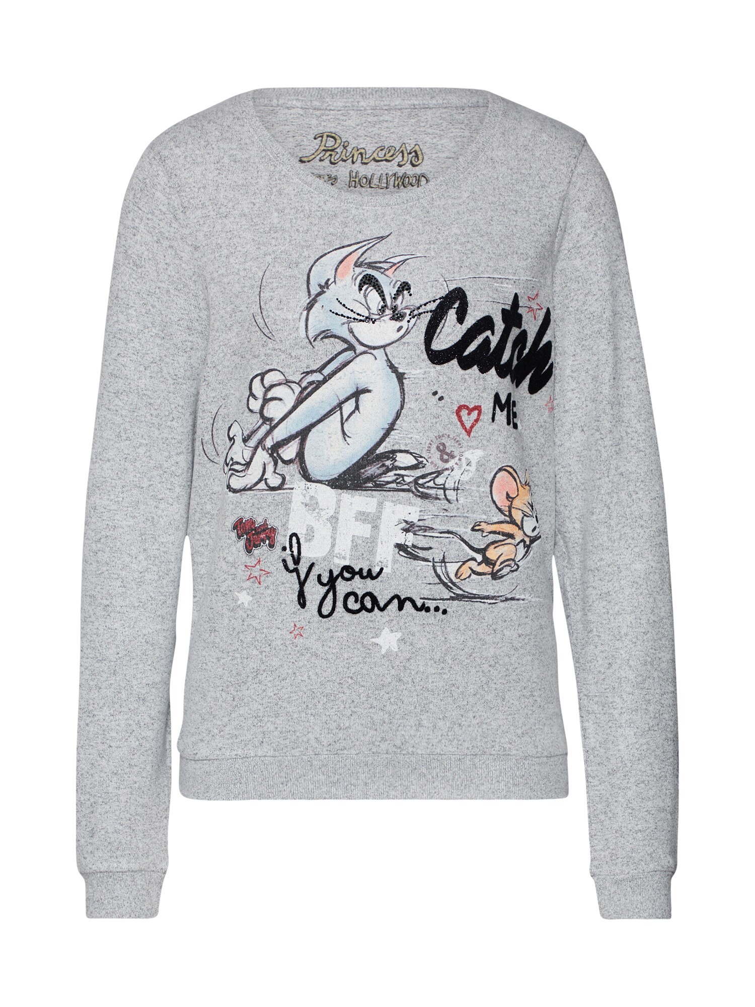 Princess Goes Hollywood Dames Sweatshirt Grijs Gemeleerd Gemengde Kleuren princess goes hollywood kopen in de aanbieding