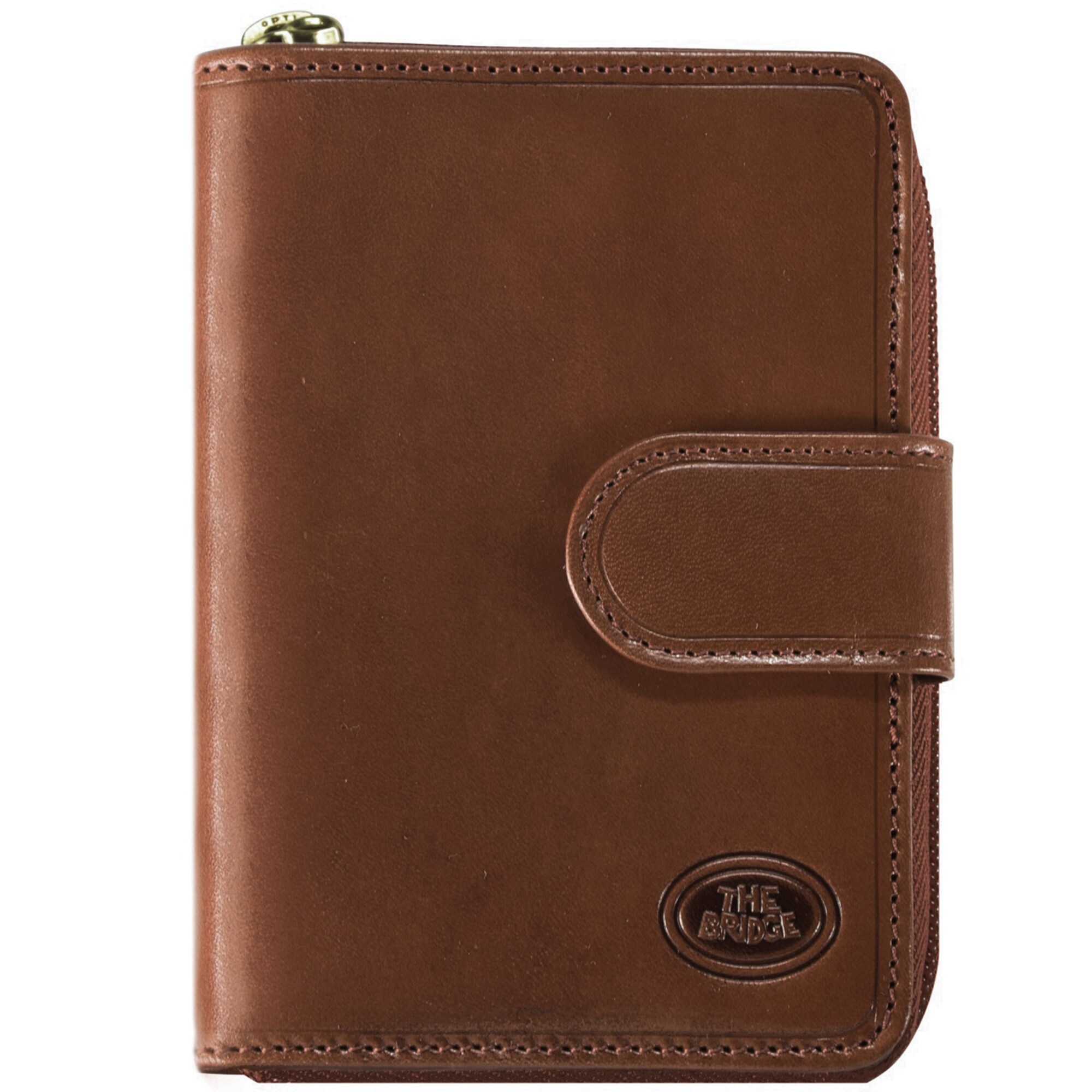 The Bridge Dames Portemonnee Karamel the bridge kopen in de aanbieding