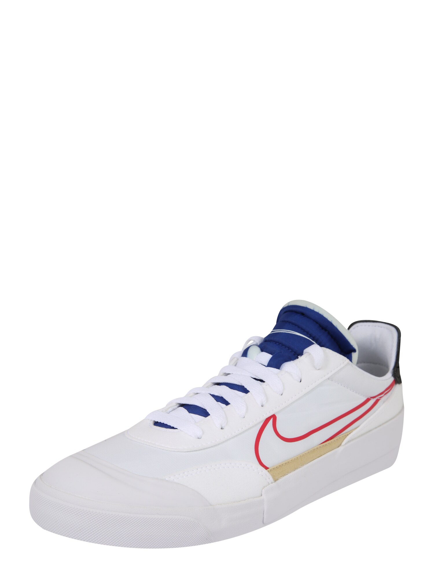 Nike Sportswear Sportbačiai be auliuko 'Nike Drop-Type'  balta / raudona / sodri mėlyna („karališka“)