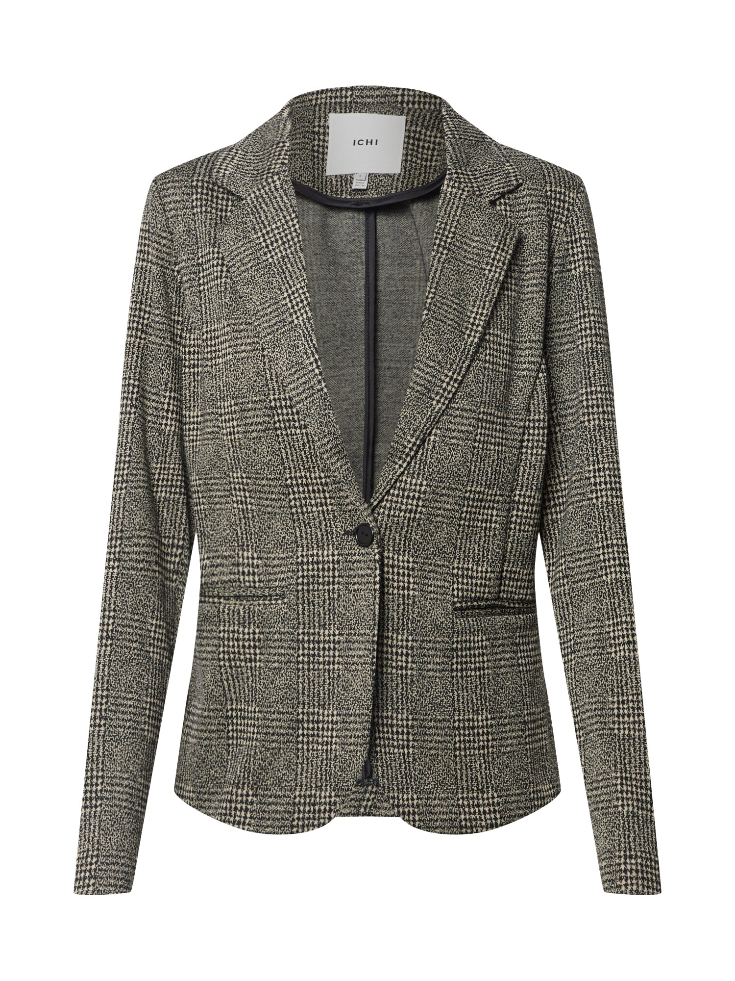ICHI Blazer švarkas  balta / juoda