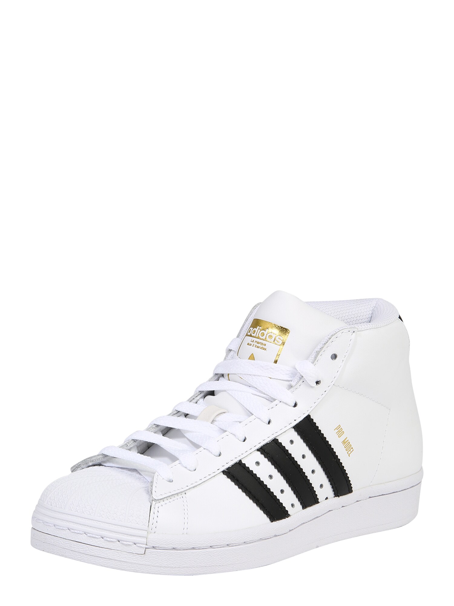 ADIDAS ORIGINALS Sportbačiai 'PRO MODEL'  balta / juoda