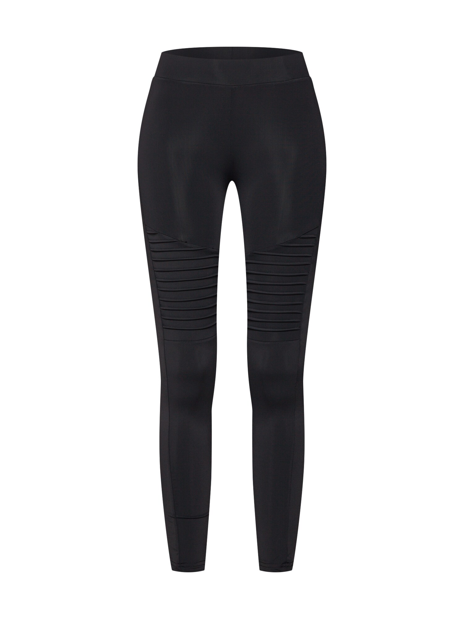 Urban Classics Dames Leggings Tech Biker Zwart urban classics kopen in de aanbieding