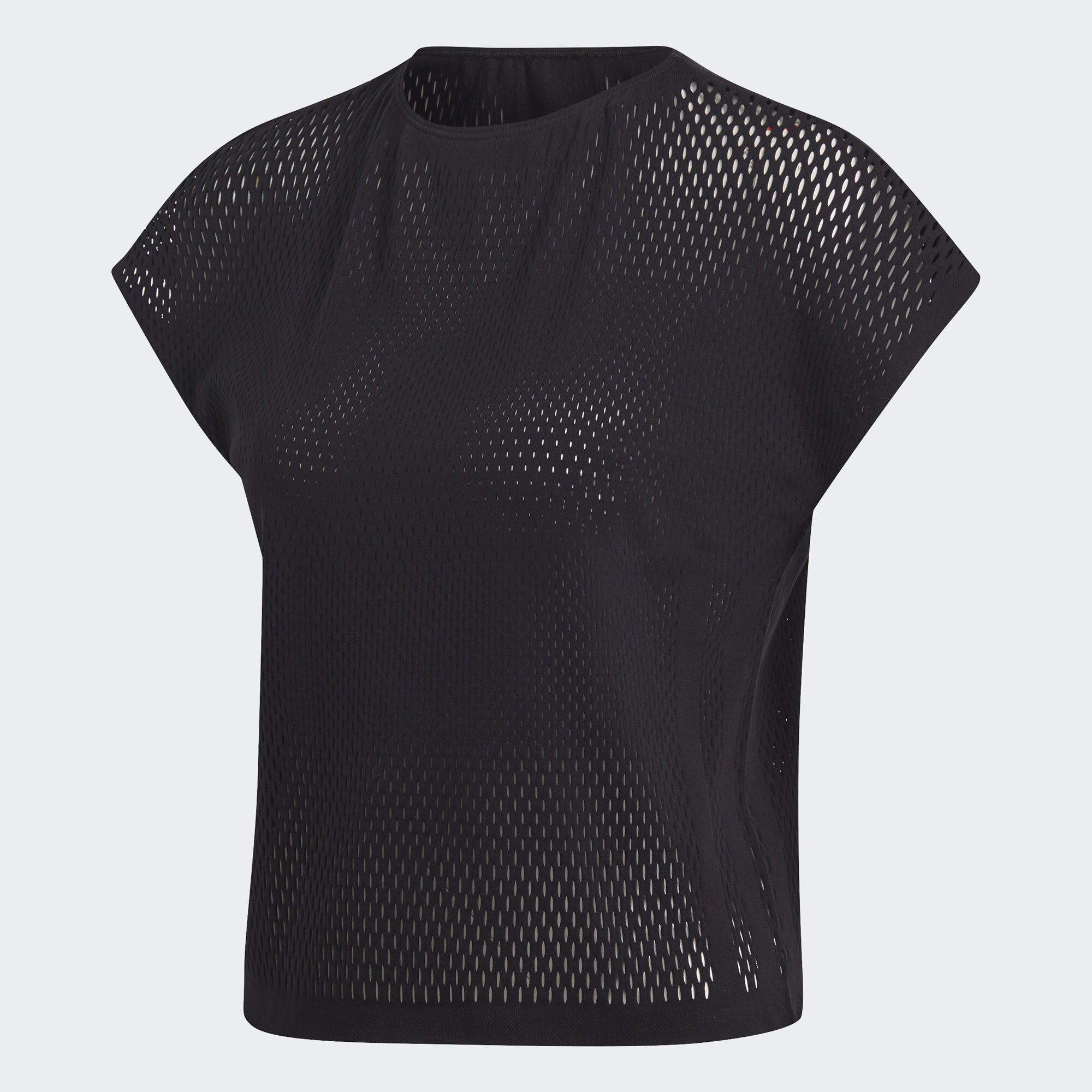 Adidas Performance Dames Functioneel Shirt Warp Knit Zwart adidas performance kopen in de aanbieding