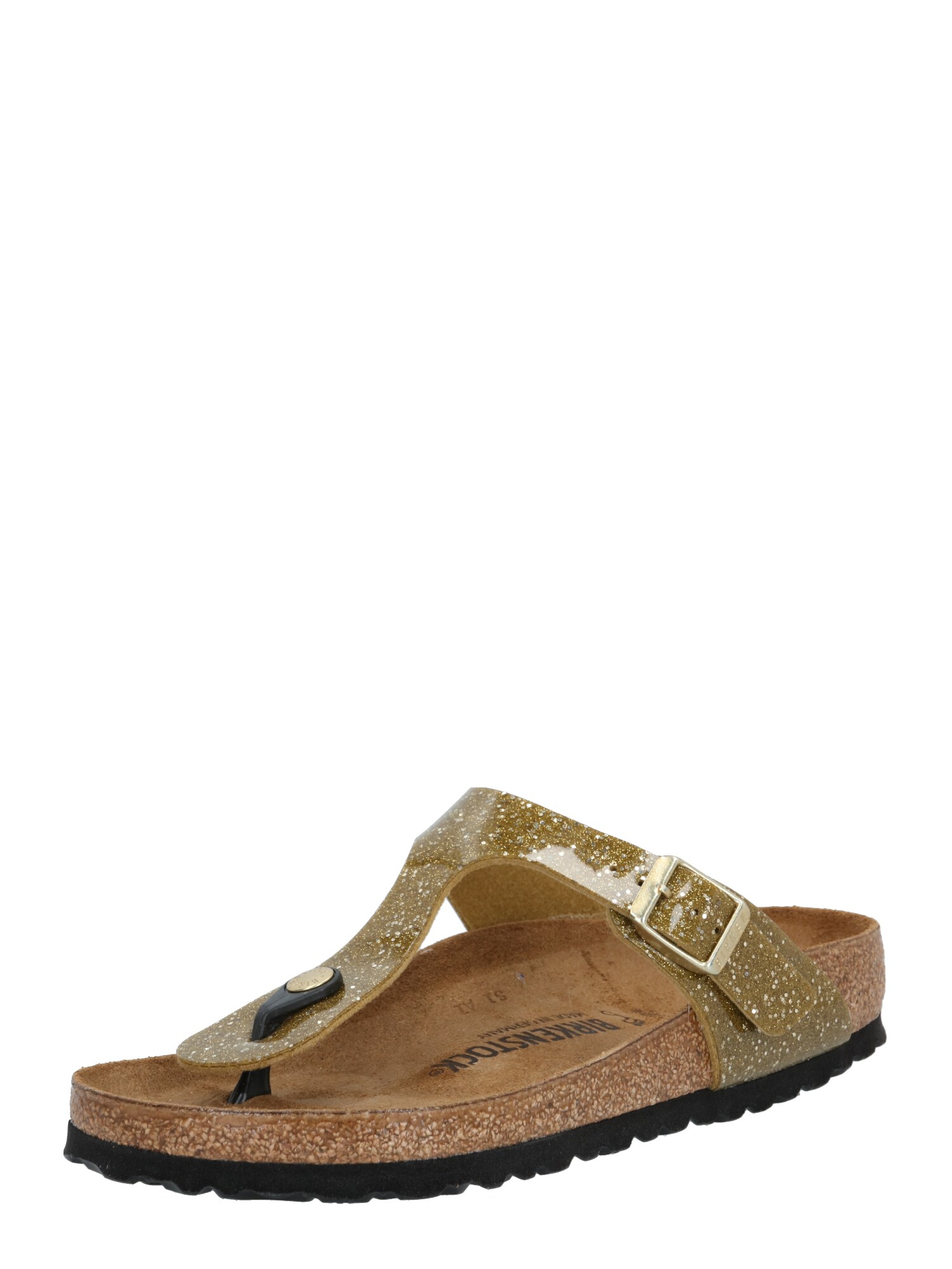 BIRKENSTOCK Šlepetės per pirštą 'Gizeh Cosmic Sparkle'  auksas