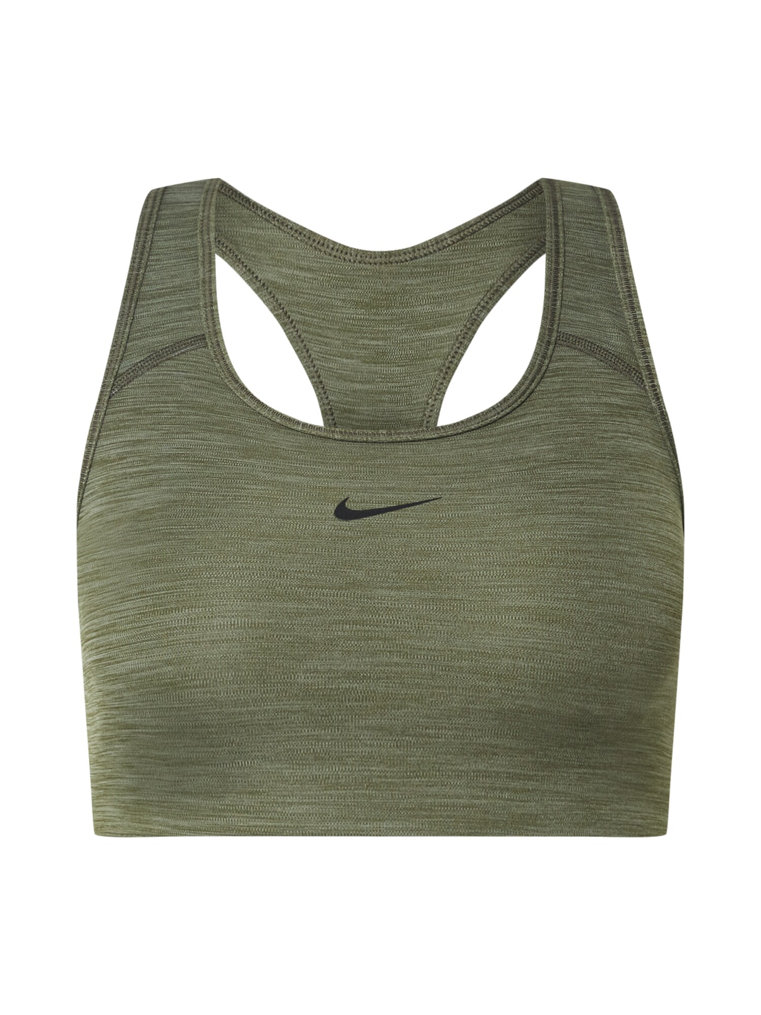 NIKE Sportinė liemenėlė  pilka / alyvuogių spalva / juoda