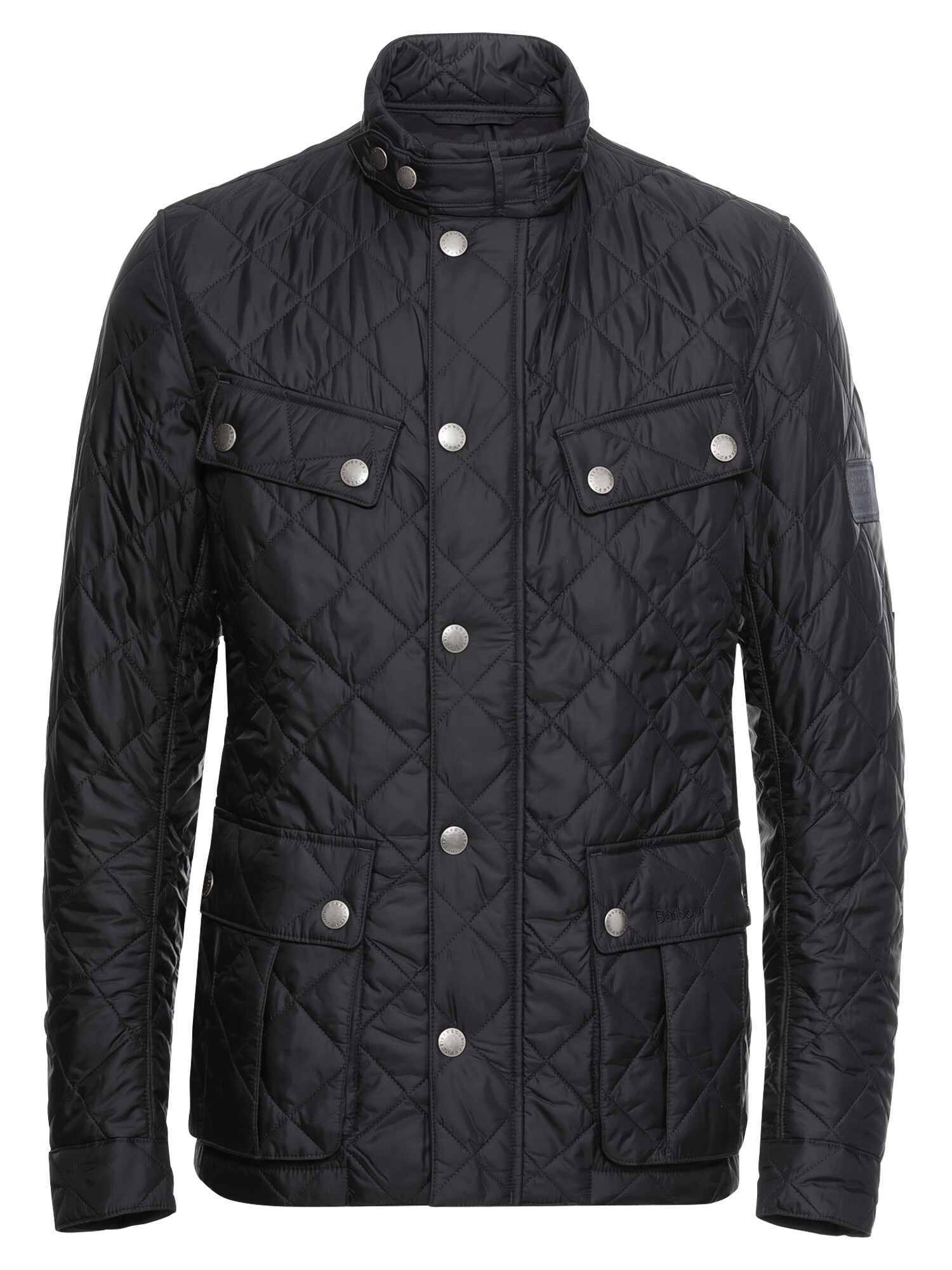 Barbour International Heren Tussenjas B Intl Ariel Quilt Navy barbour international kopen in de aanbieding
