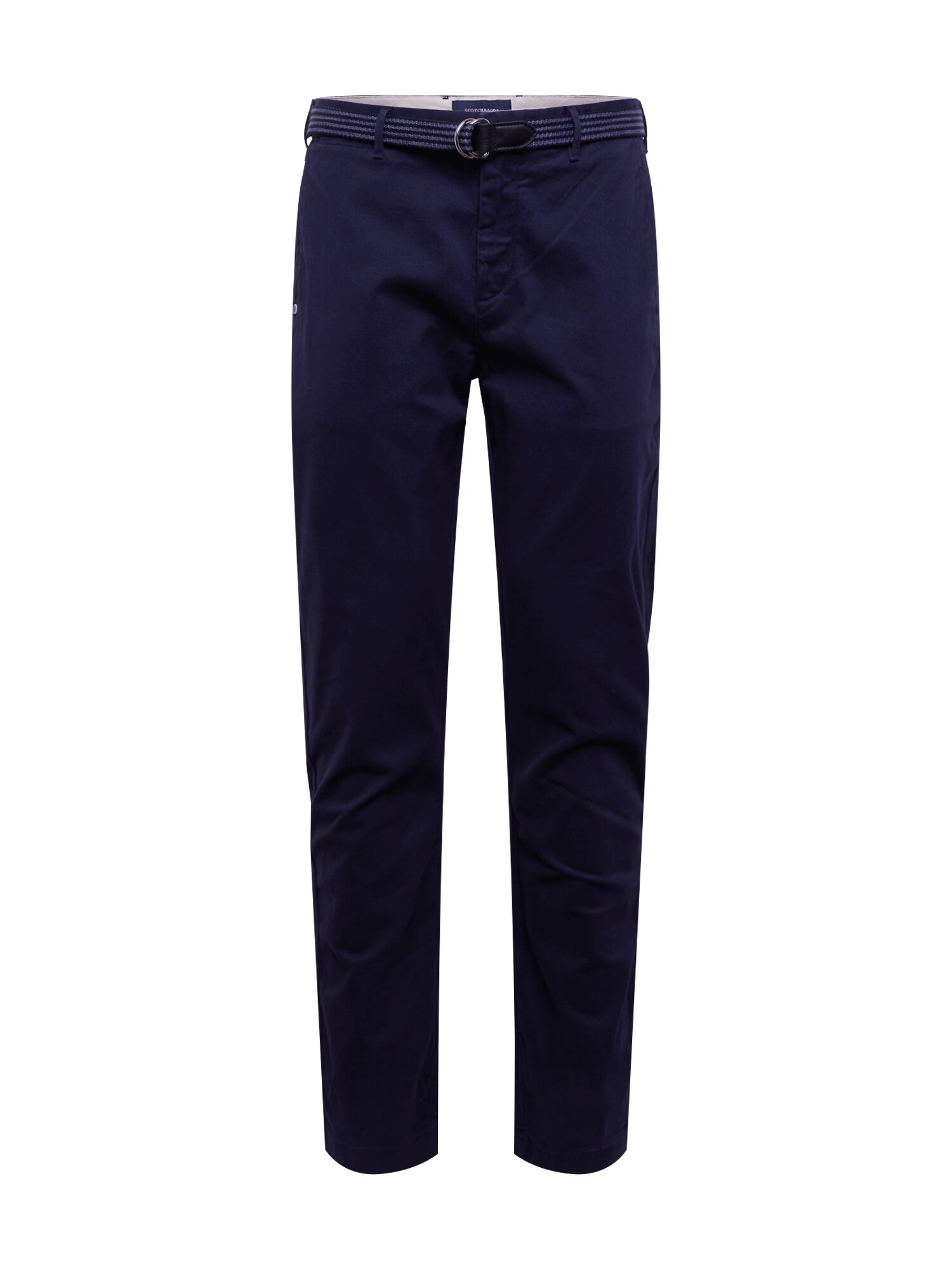 SCOTCH & SODA Stoffhose ''''Stretch Stuart with belt'''' nachtblau