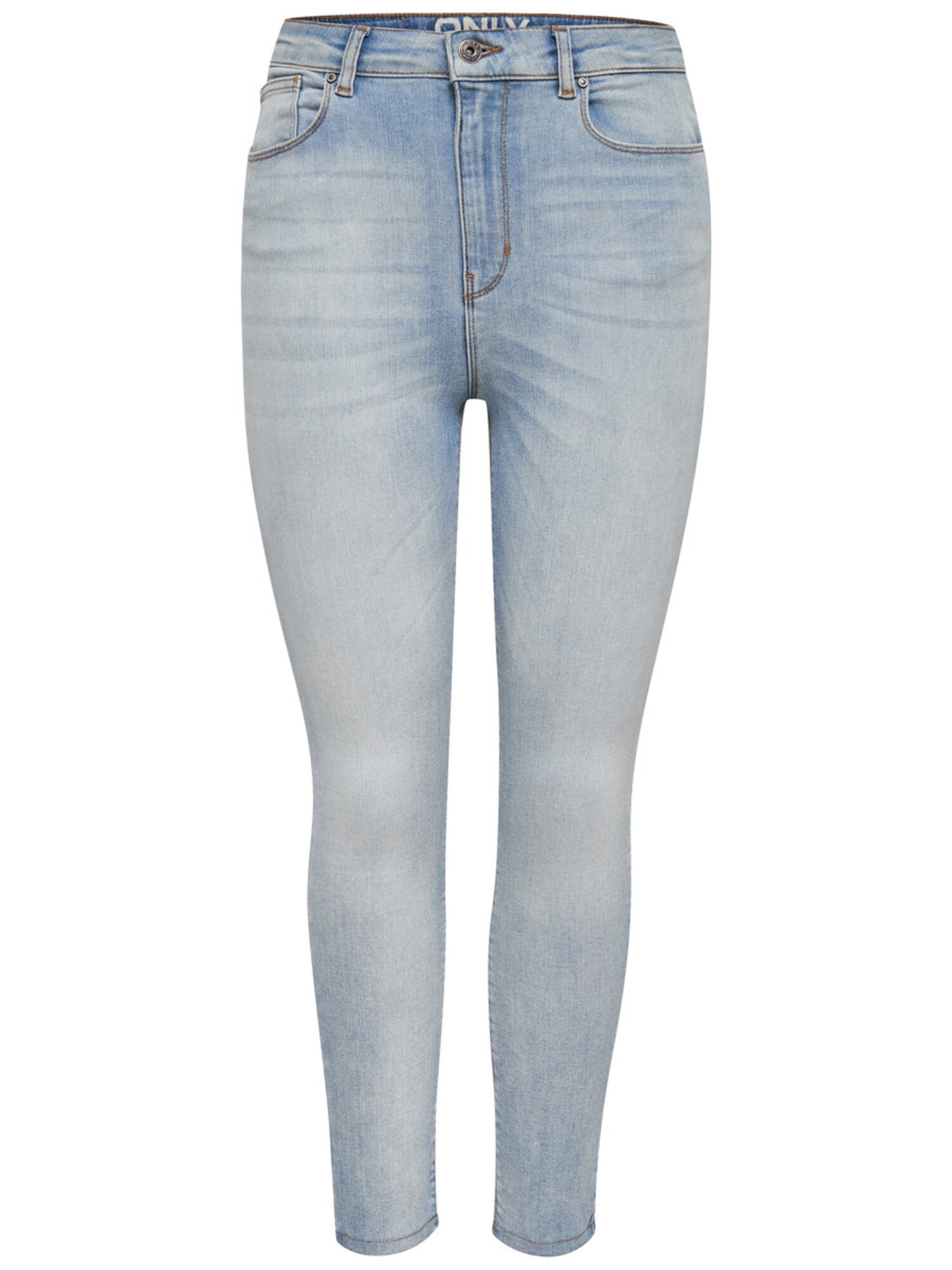 Only Dames Jeans Posh Highwaist Crop Blauw Denim only kopen in de aanbieding