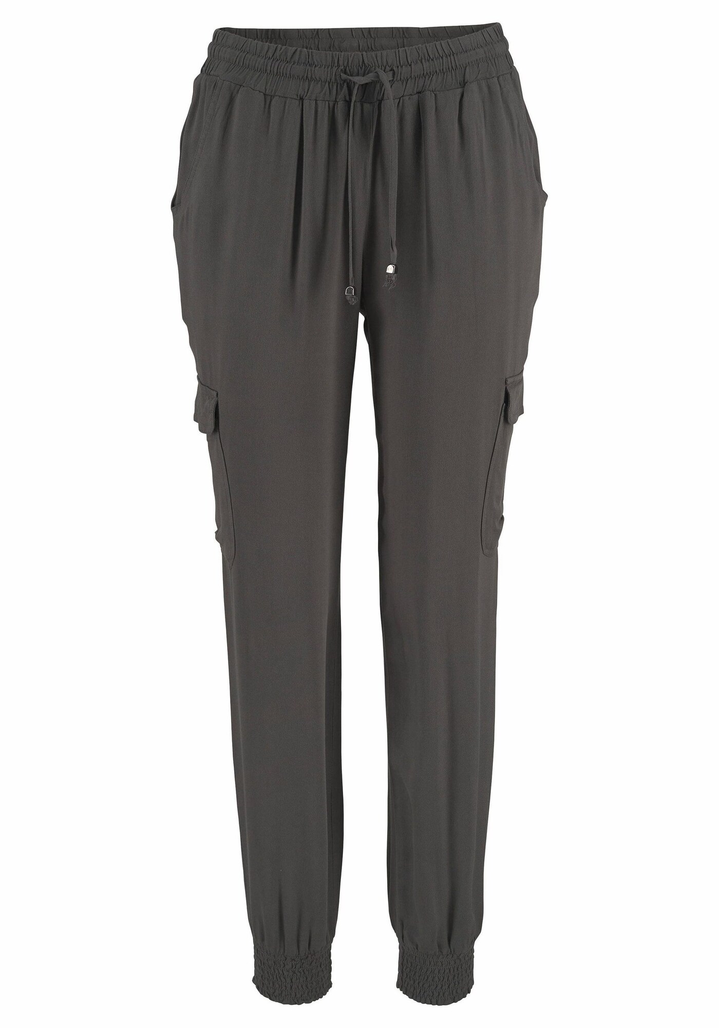 Lascana Dames Broek Donkergrijs lascana kopen in de aanbieding