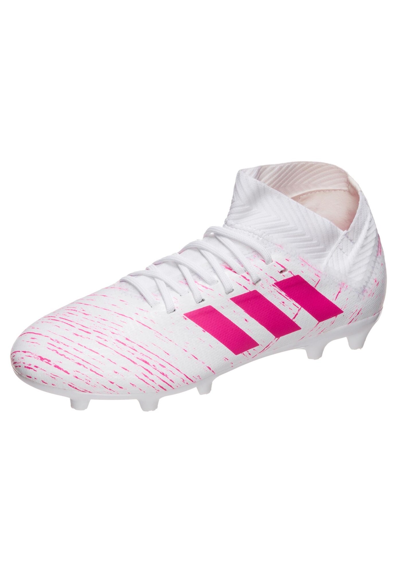 Adidas Performance Jongens Sportschoen Nemeziz 183 Fg Pink Wit adidas performance kopen in de aanbieding