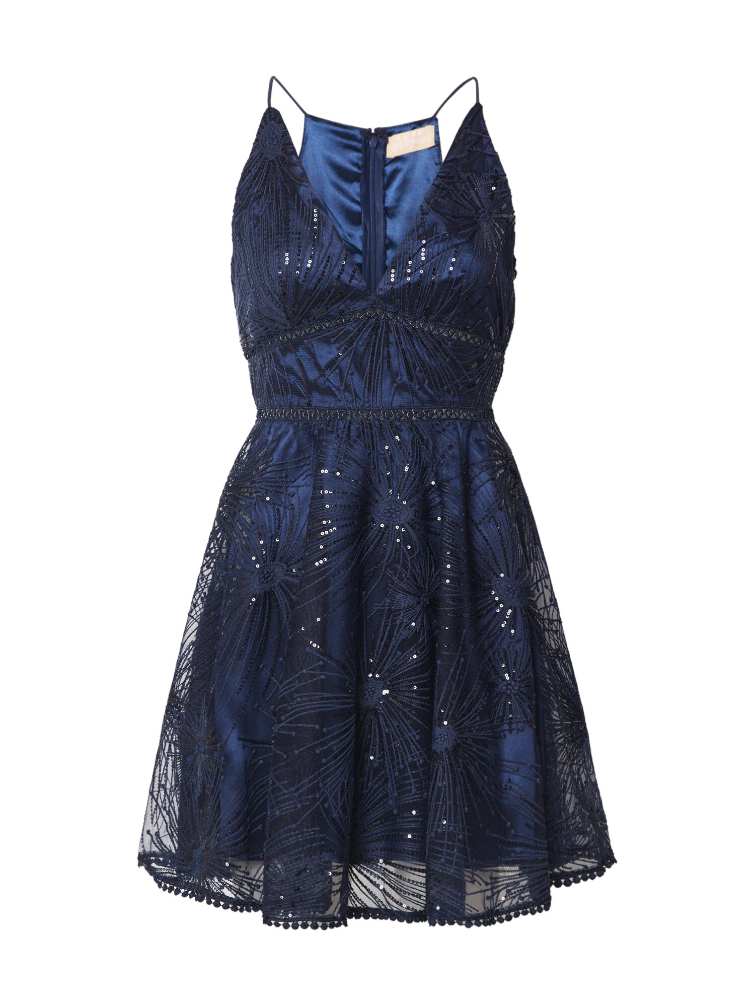 Love Triangle Kokteilinė suknelė 'Constellations Dress'  tamsiai mėlyna