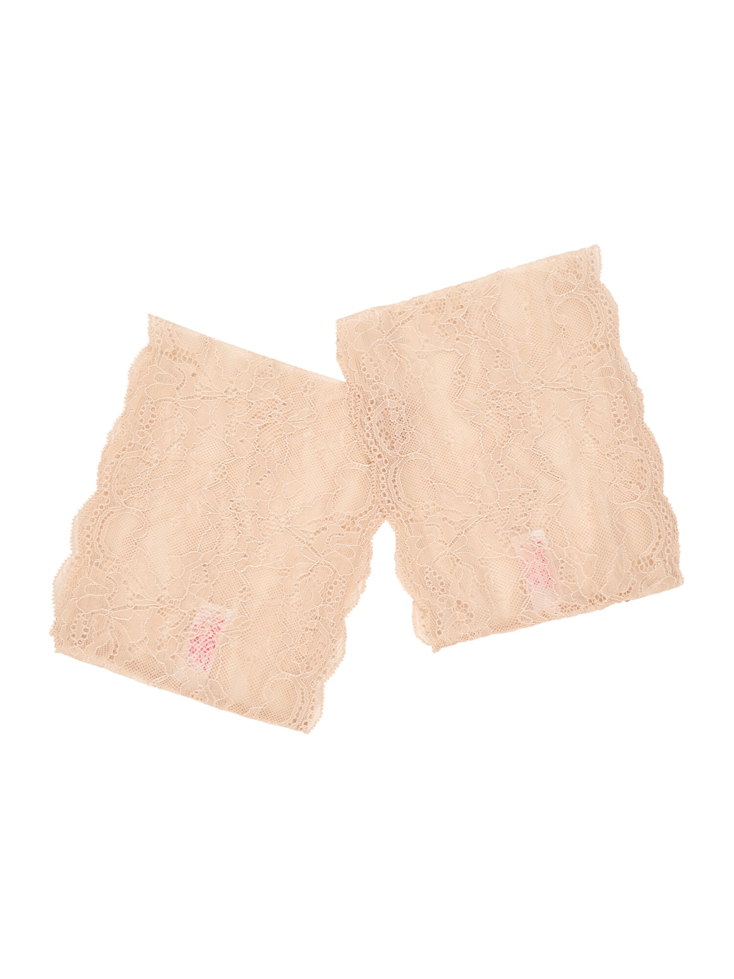 MAGIC Bodyfashion Kojinaitės virš kelių 'Be Sweet To Your Legs Lace'  smėlio