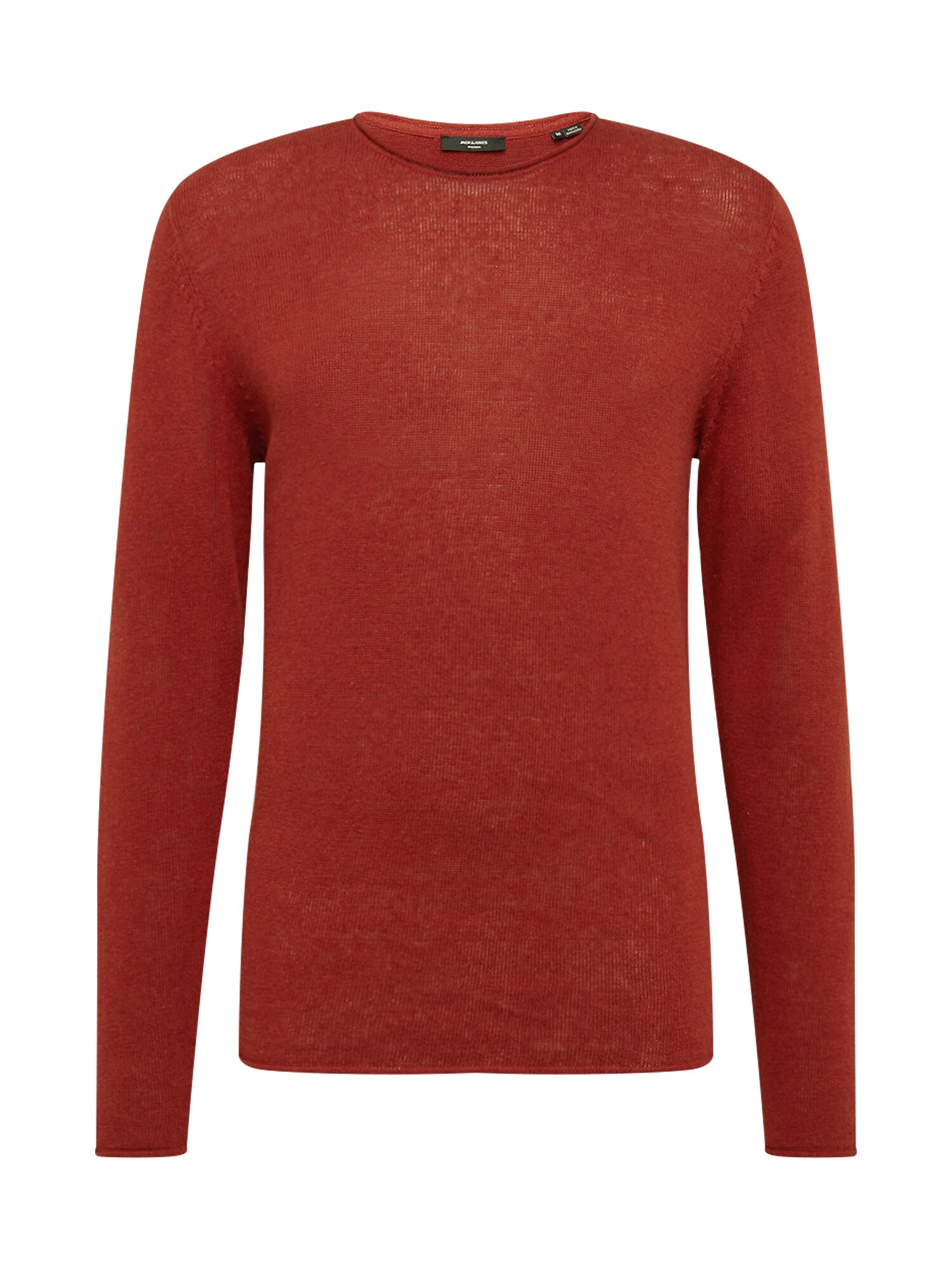 JACK & JONES Megztinis  rūdžių raudona