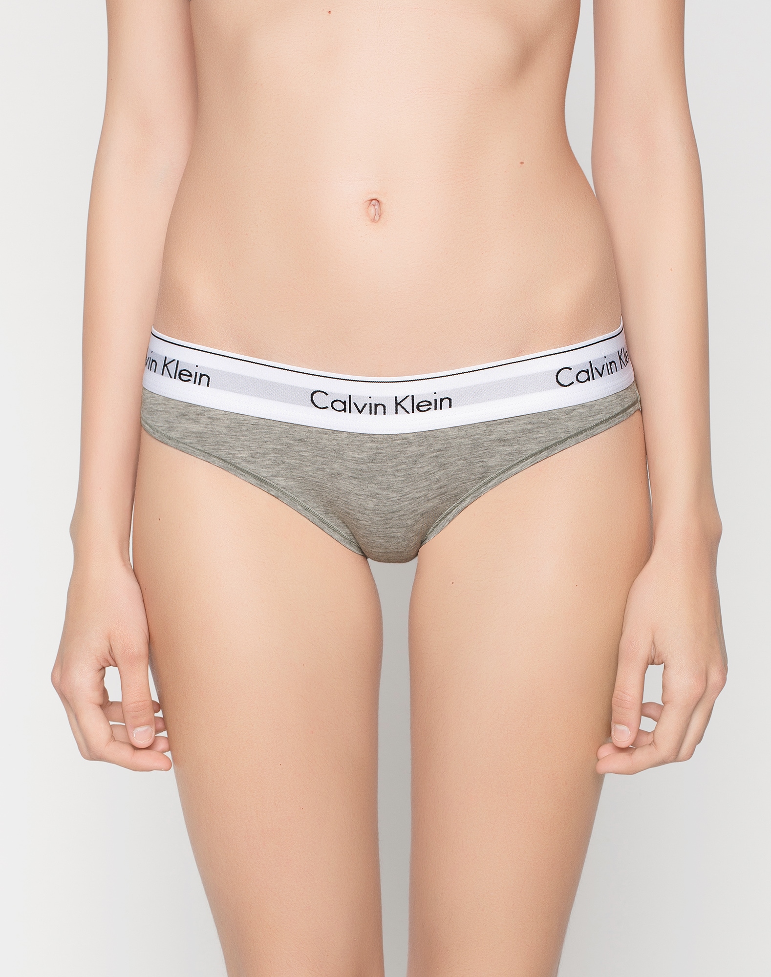 Calvin Klein Underwear Slip  szürke / szürke melír / fekete / fehér termék 2. képe