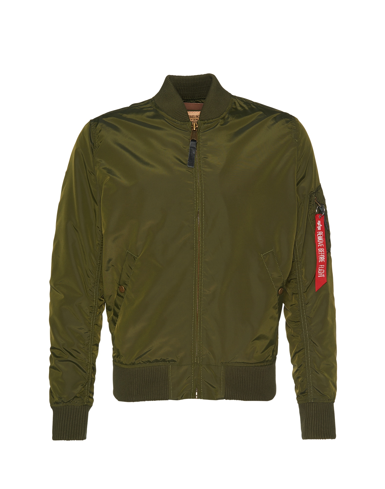 ALPHA INDUSTRIES Prechodná bunda 'MA-1 TT'  tmavozelená