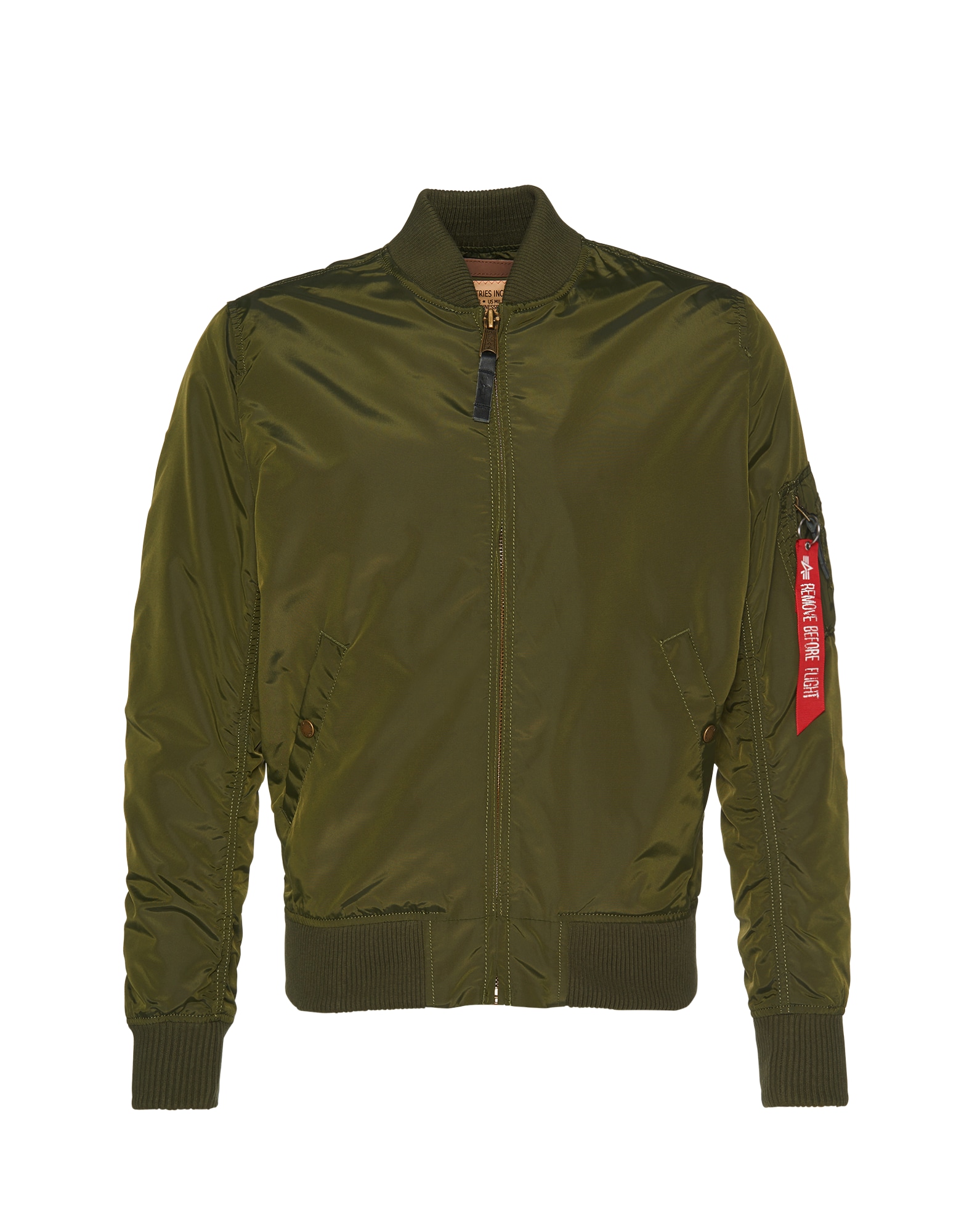 ALPHA INDUSTRIES Demisezoninė striukė 'MA-1 TT'  tamsiai žalia