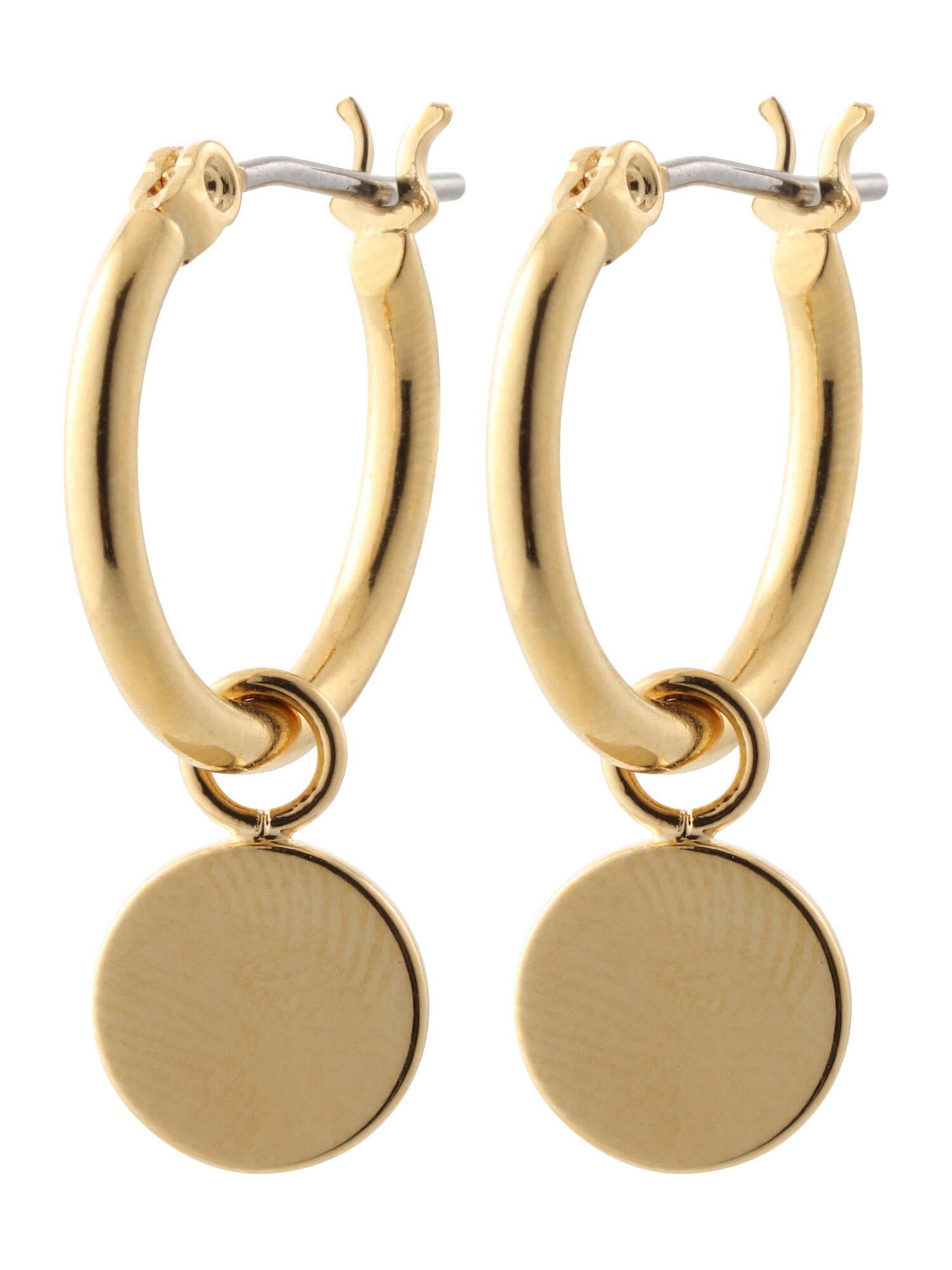 Orelia Auskarai 'Chunky Mini Coin & Hoop'  auksas
