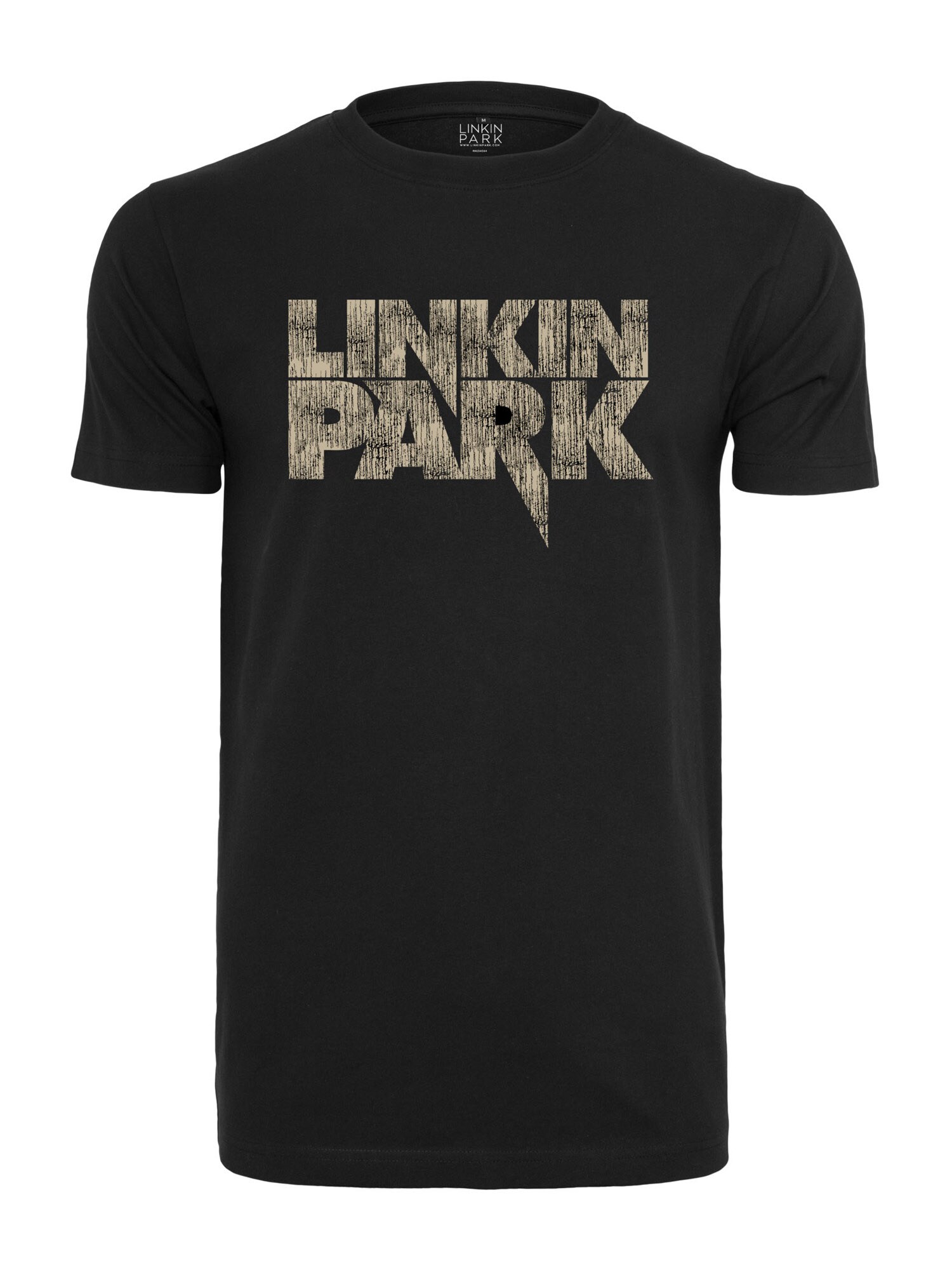 Mister Tee Marškinėliai 'Linkin Park'  gelsvai pilka spalva / juoda