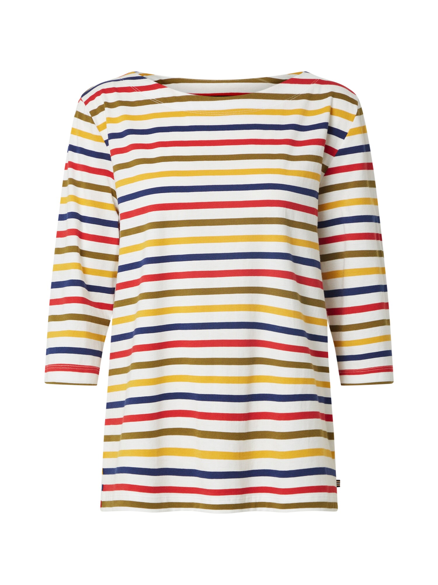 ESPRIT Marškinėliai 'OCS'  balkšva / rusvai žalia / geltona / tamsiai mėlyna / raudona