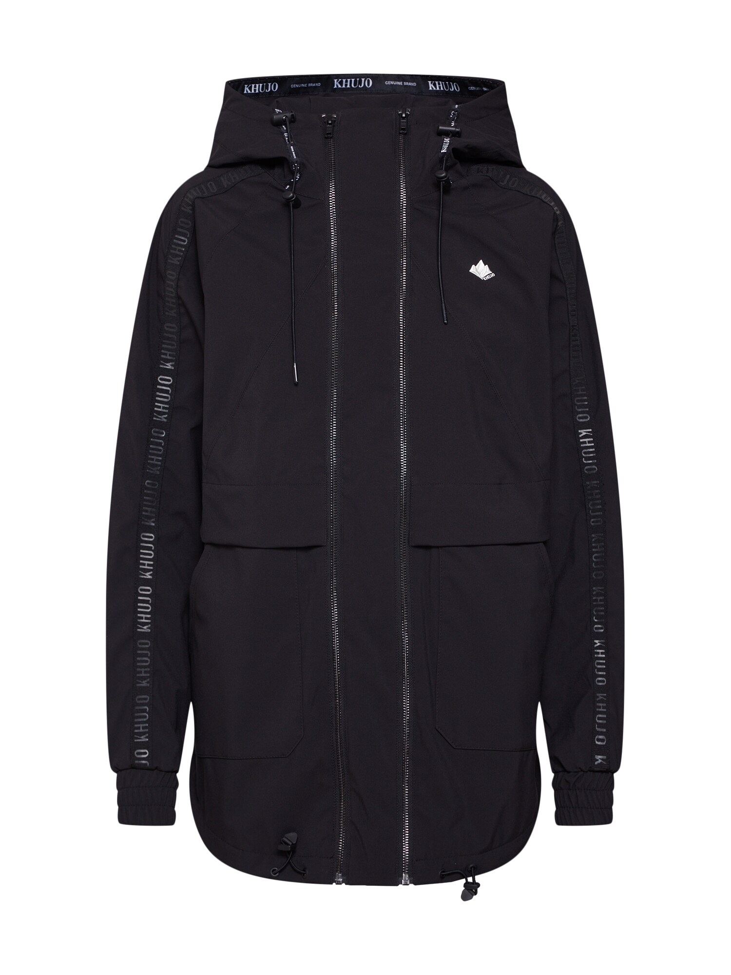 Khujo Dames Tussenjas Maarit Zwart khujo kopen in de aanbieding