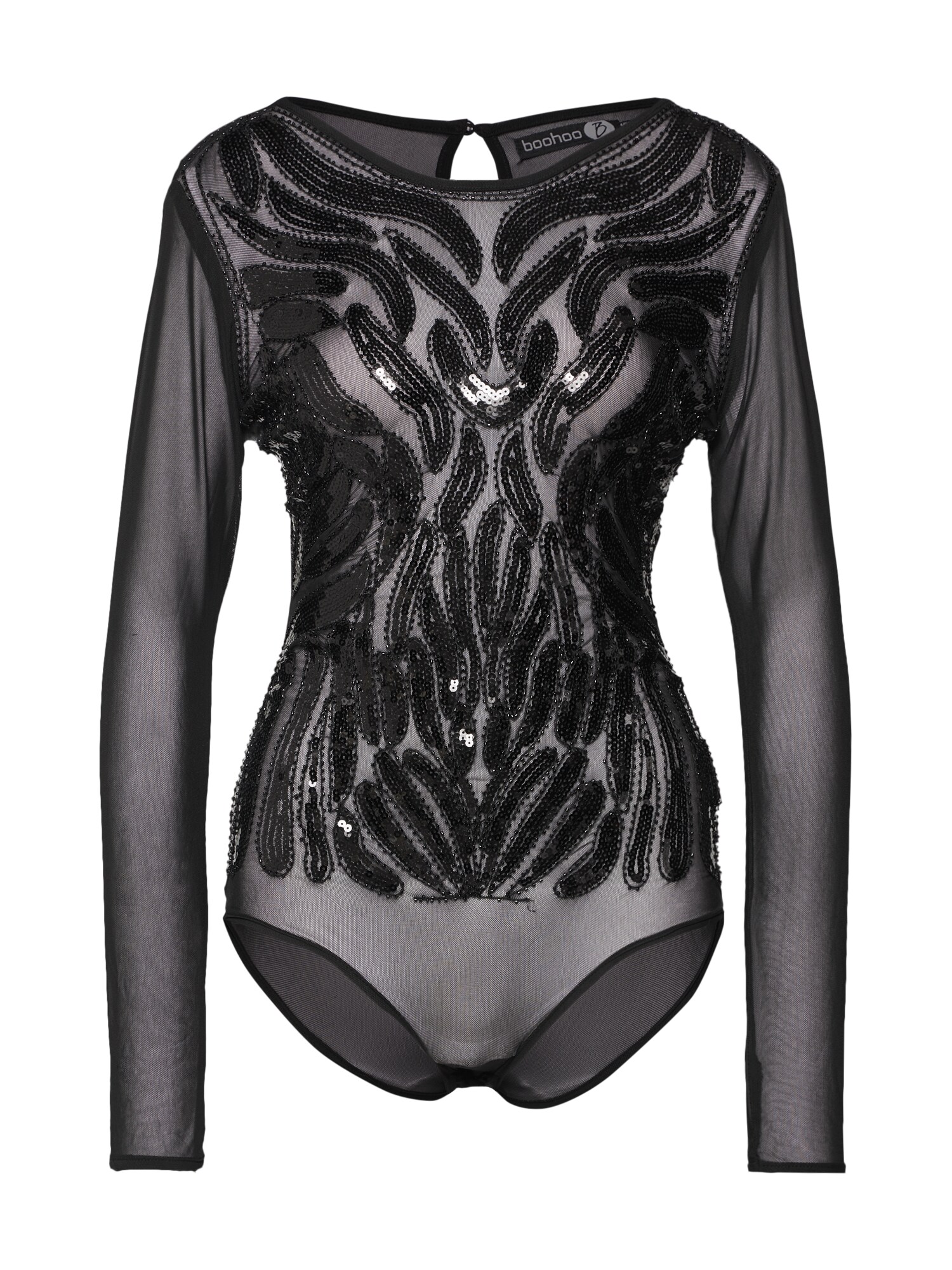 Boohoo Dames Shirt Zwart boohoo kopen in de aanbieding