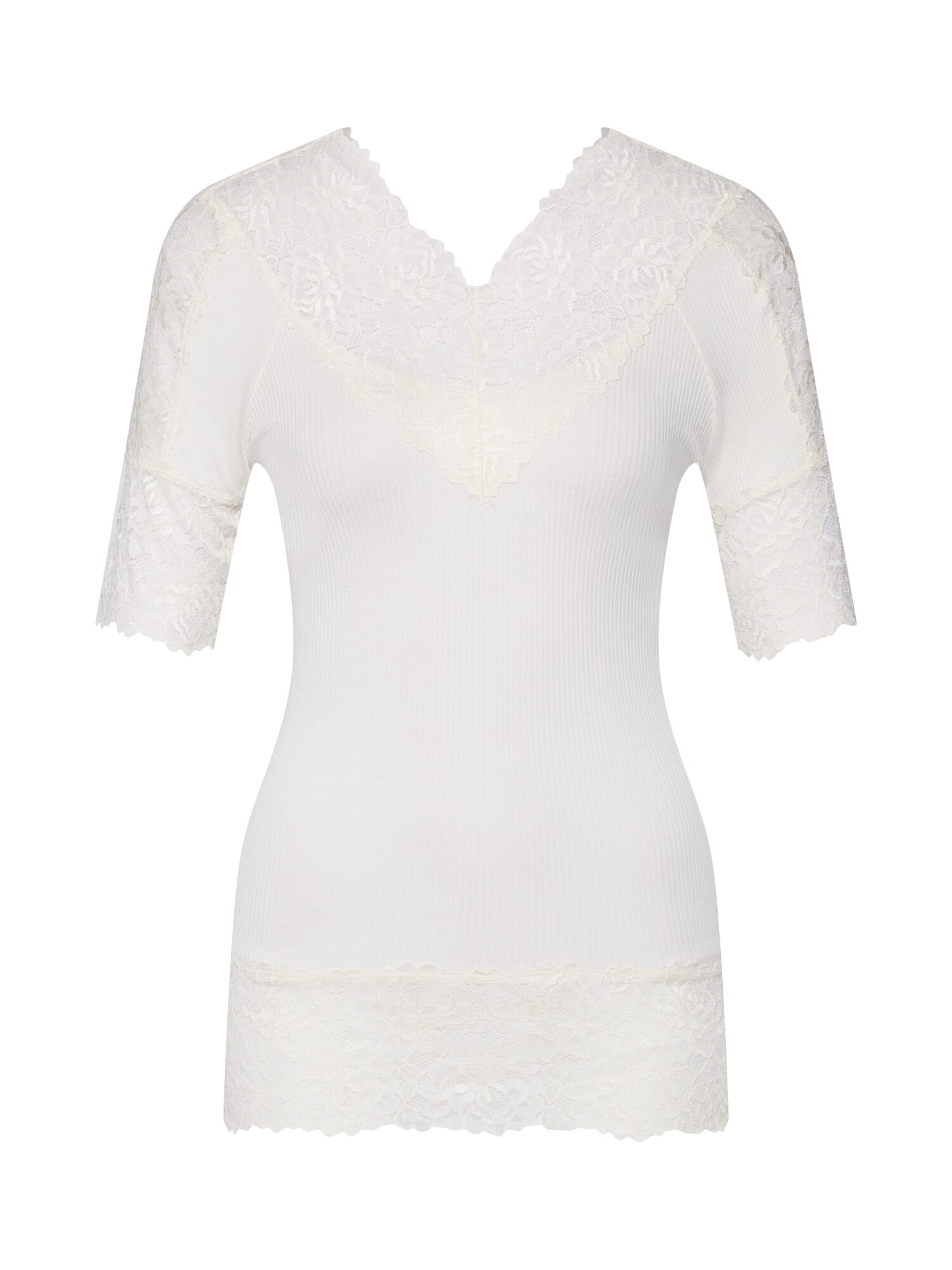 Rosemunde Dames Shirt Offwhite rosemunde kopen in de aanbieding