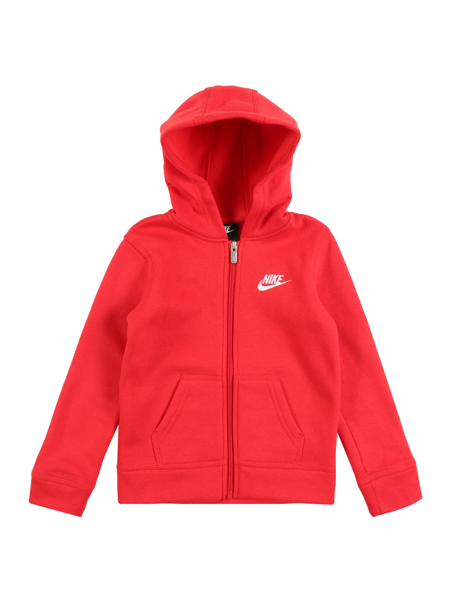 Nike Sportswear Džemperis 'Club'  raudona / balta