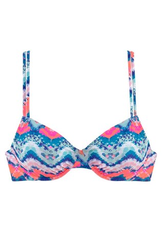 VENICE BEACH, Bikini felső 'Face', kék