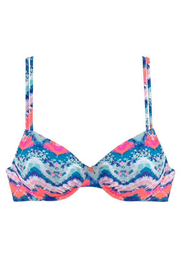 VENICE BEACH, Bikini felső 'Face', kék, 1 kép a 4 közül