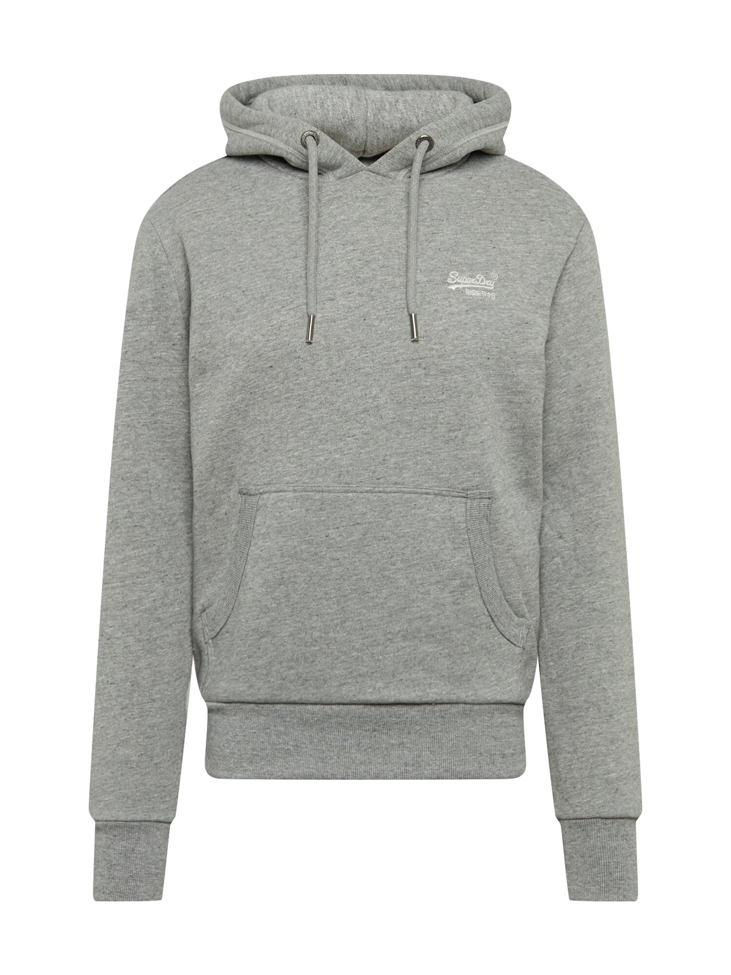 Superdry Megztinis be užsegimo  margai pilka